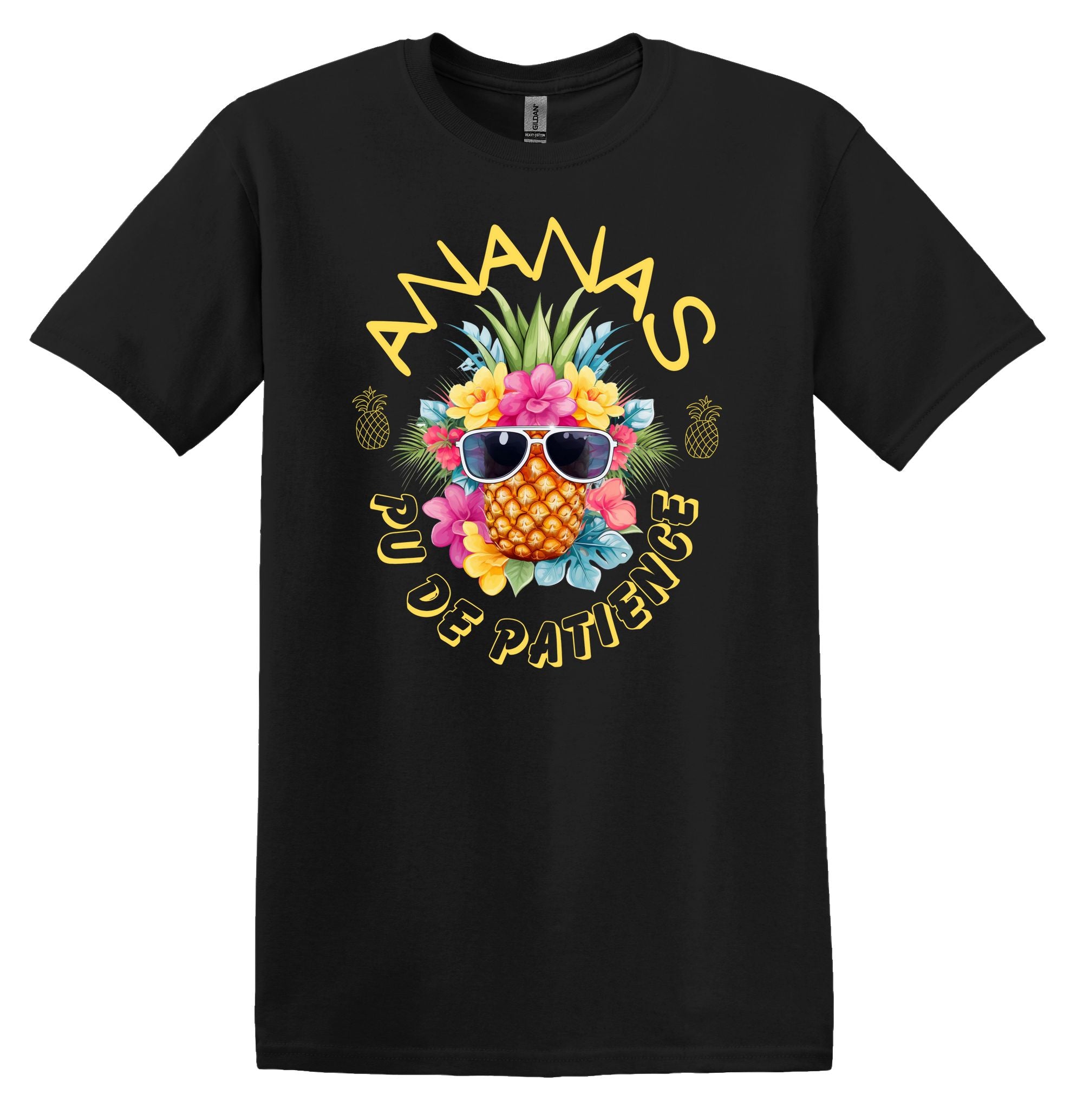 T-Shirt Ananas pu de patience