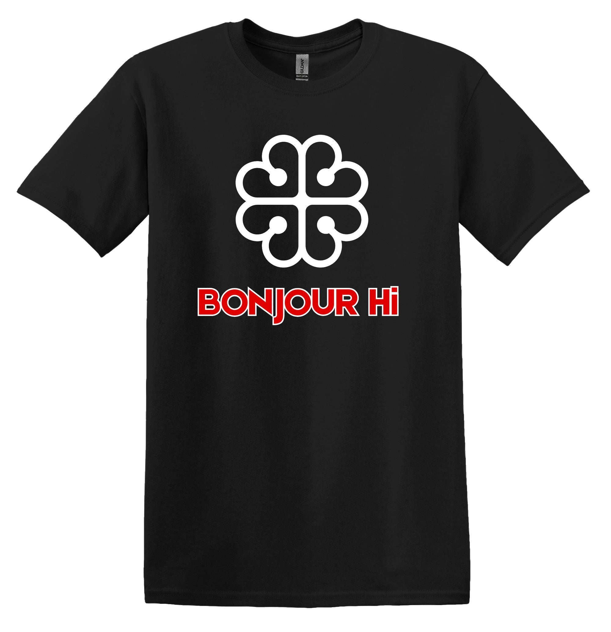 T-Shirt Bonjour Hi