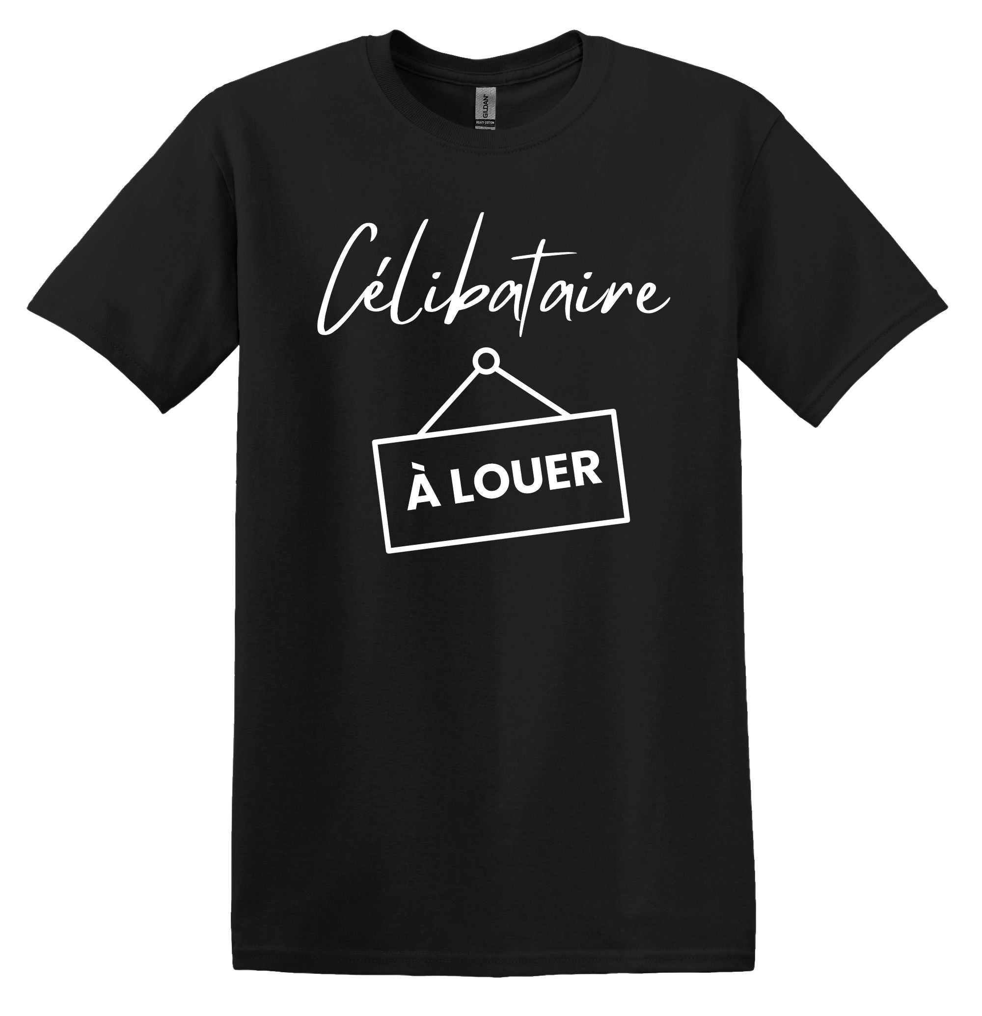 T-Shirt Célibataire à louer