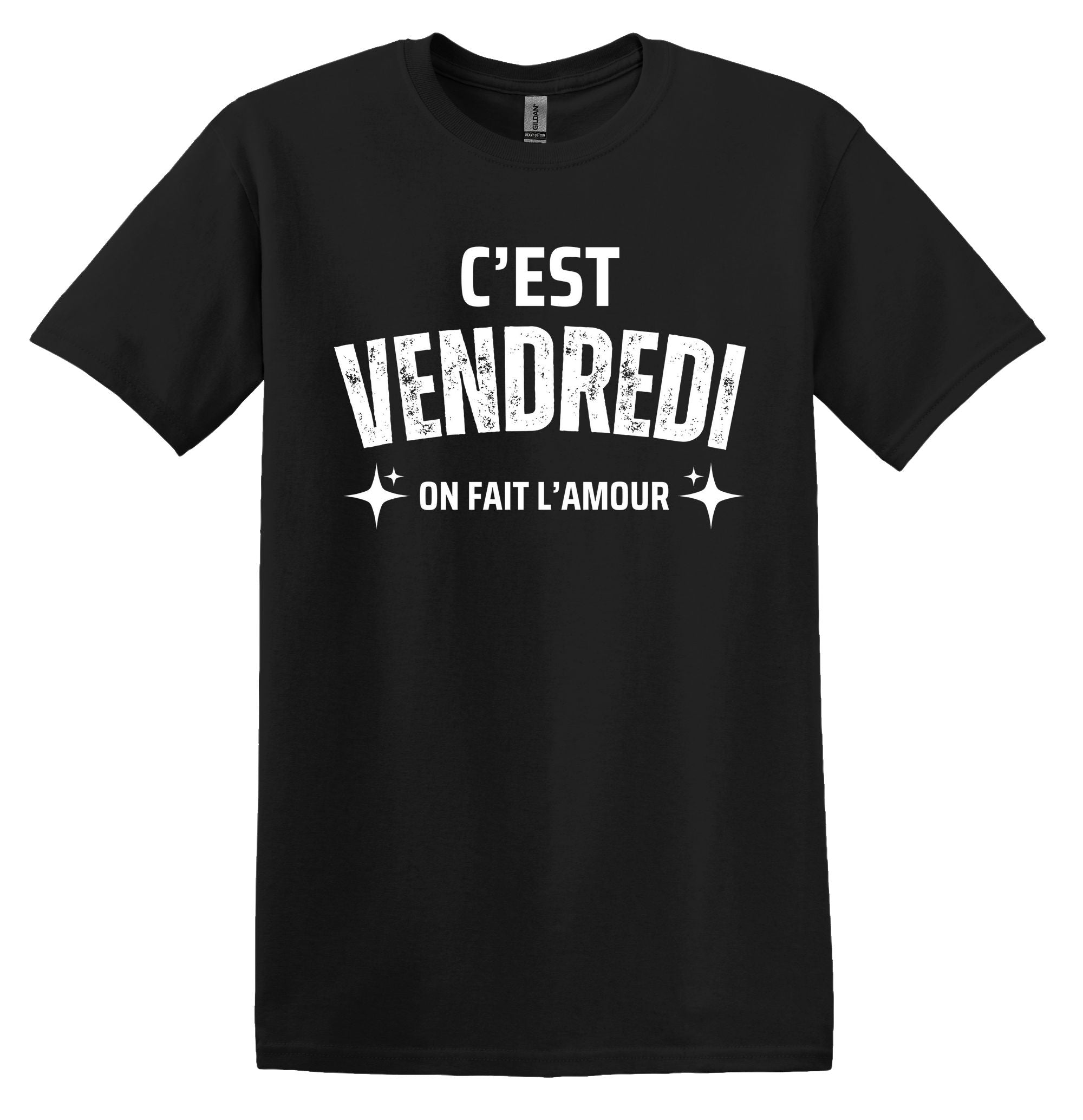 T-Shirt C'est vendredi on fait l'amour