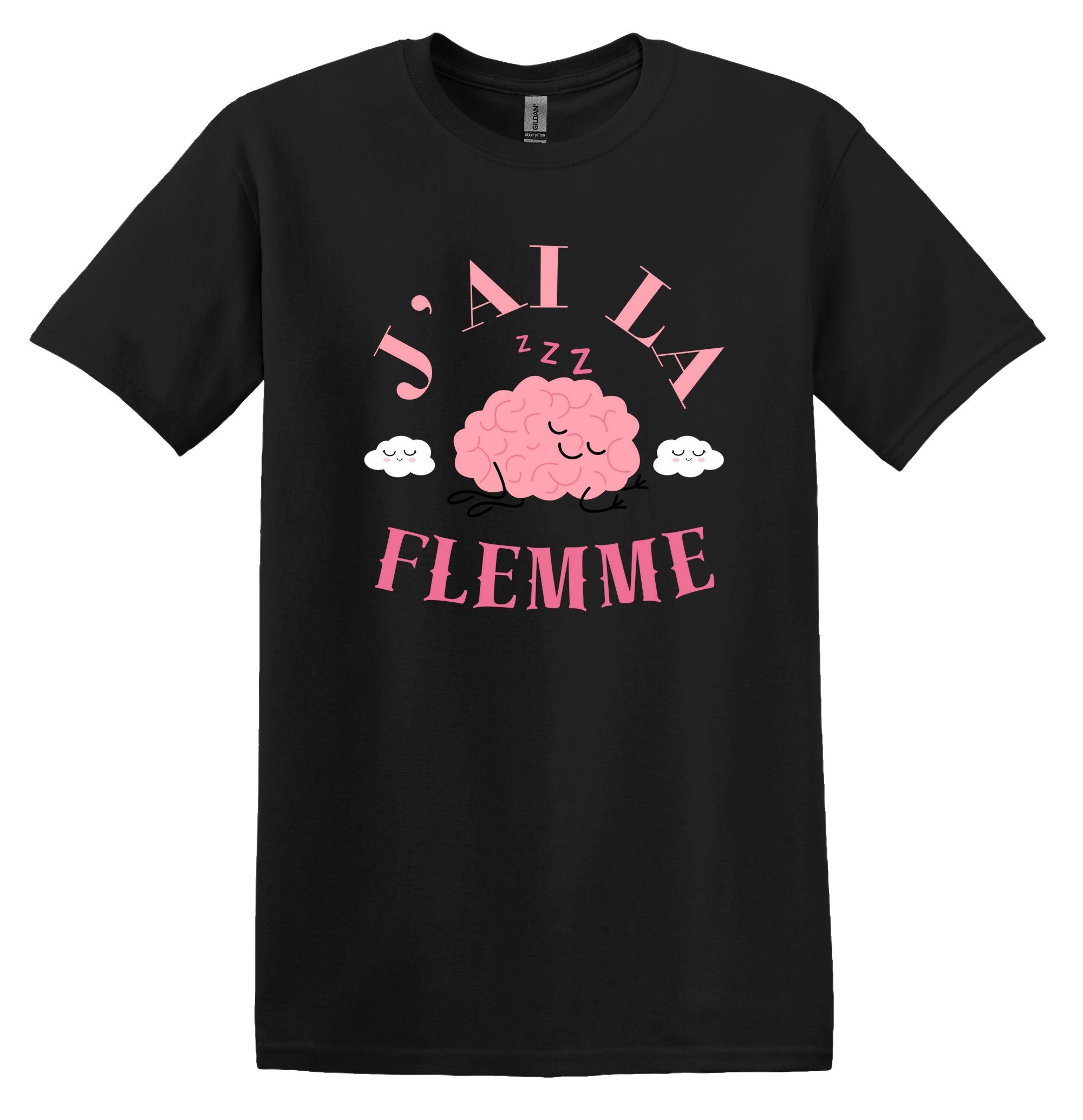 T-Shirt J'ai la flemme