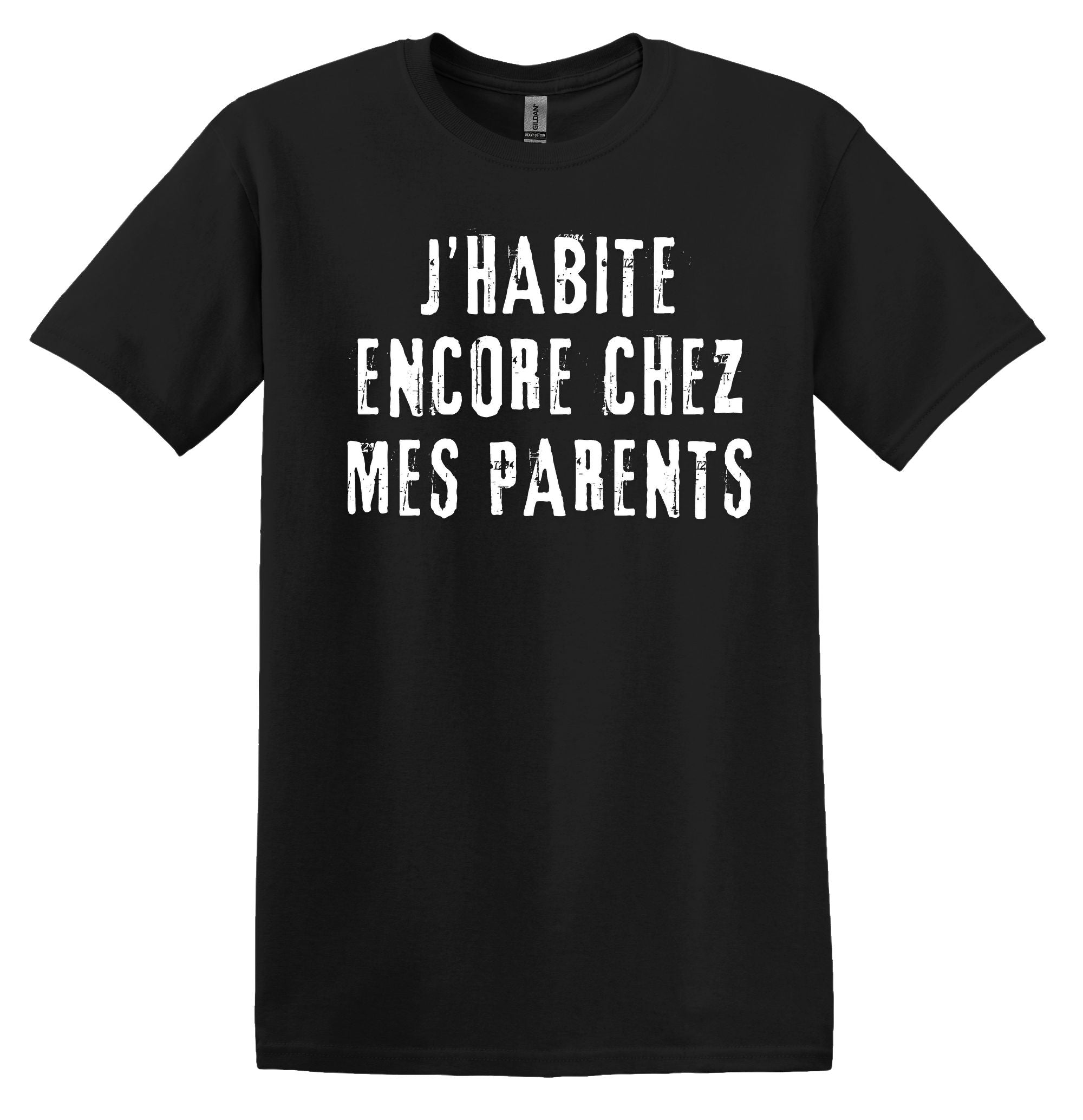 T-Shirt J'habite encore chez mes parents