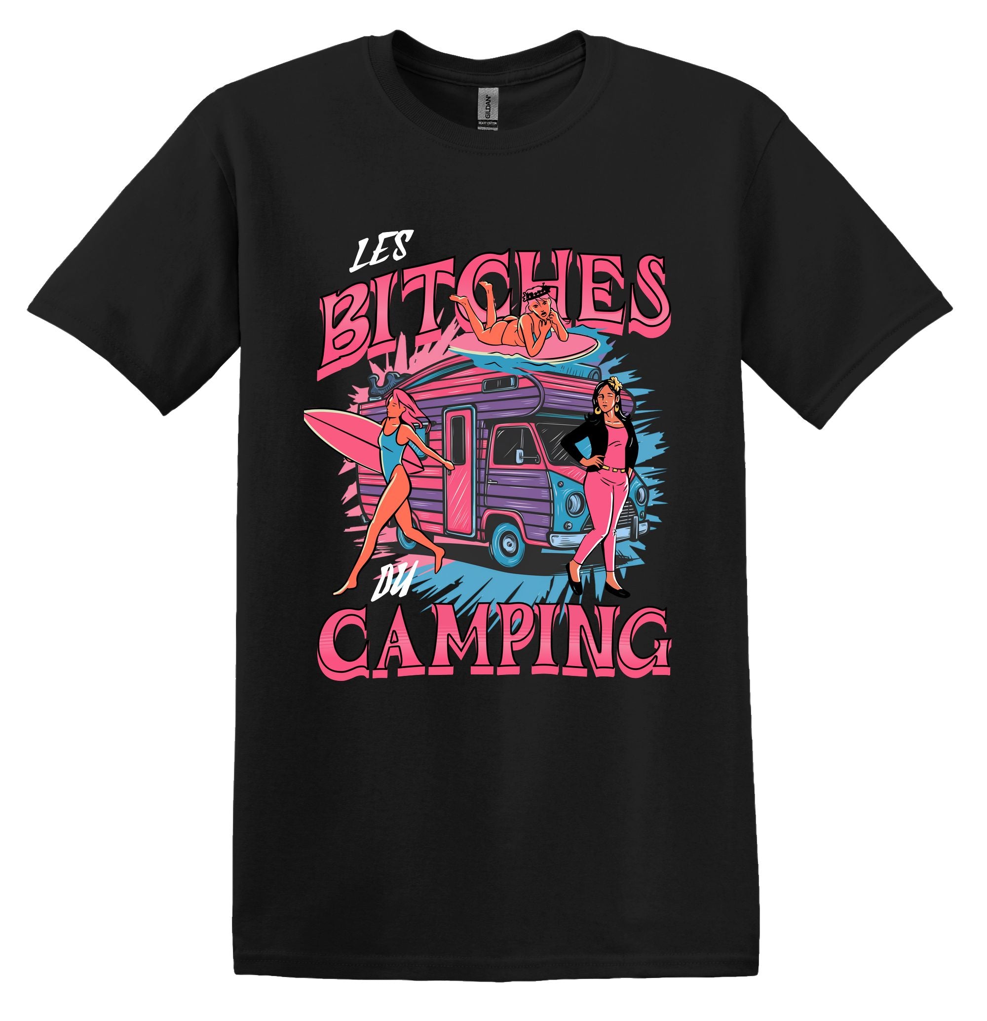 T-Shirt Les Bitches du Camping