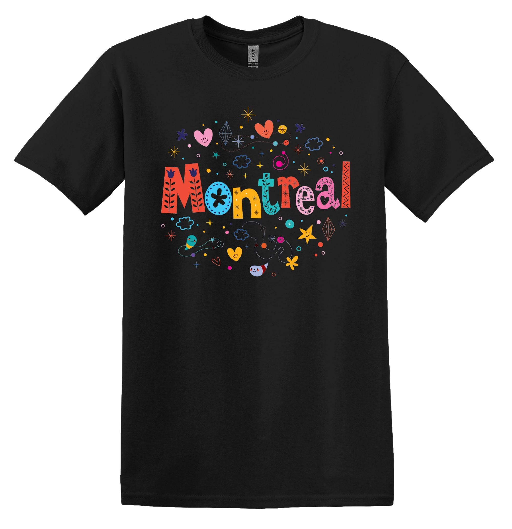 T-Shirt Montréal en couleur