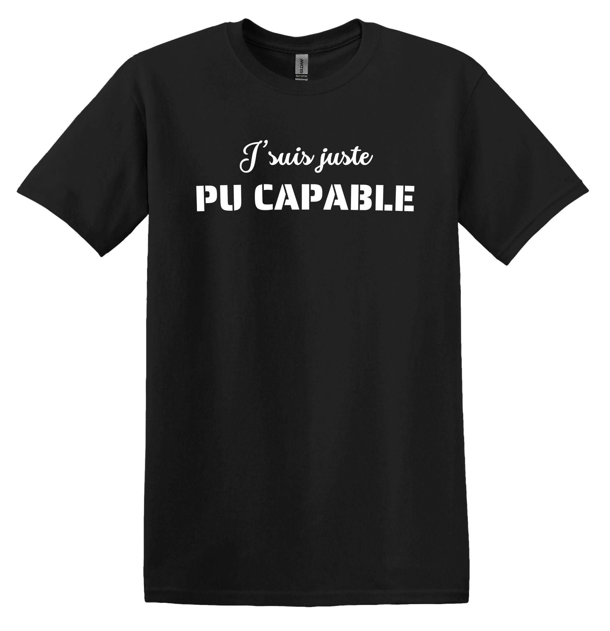 T-Shirt Pu capable
