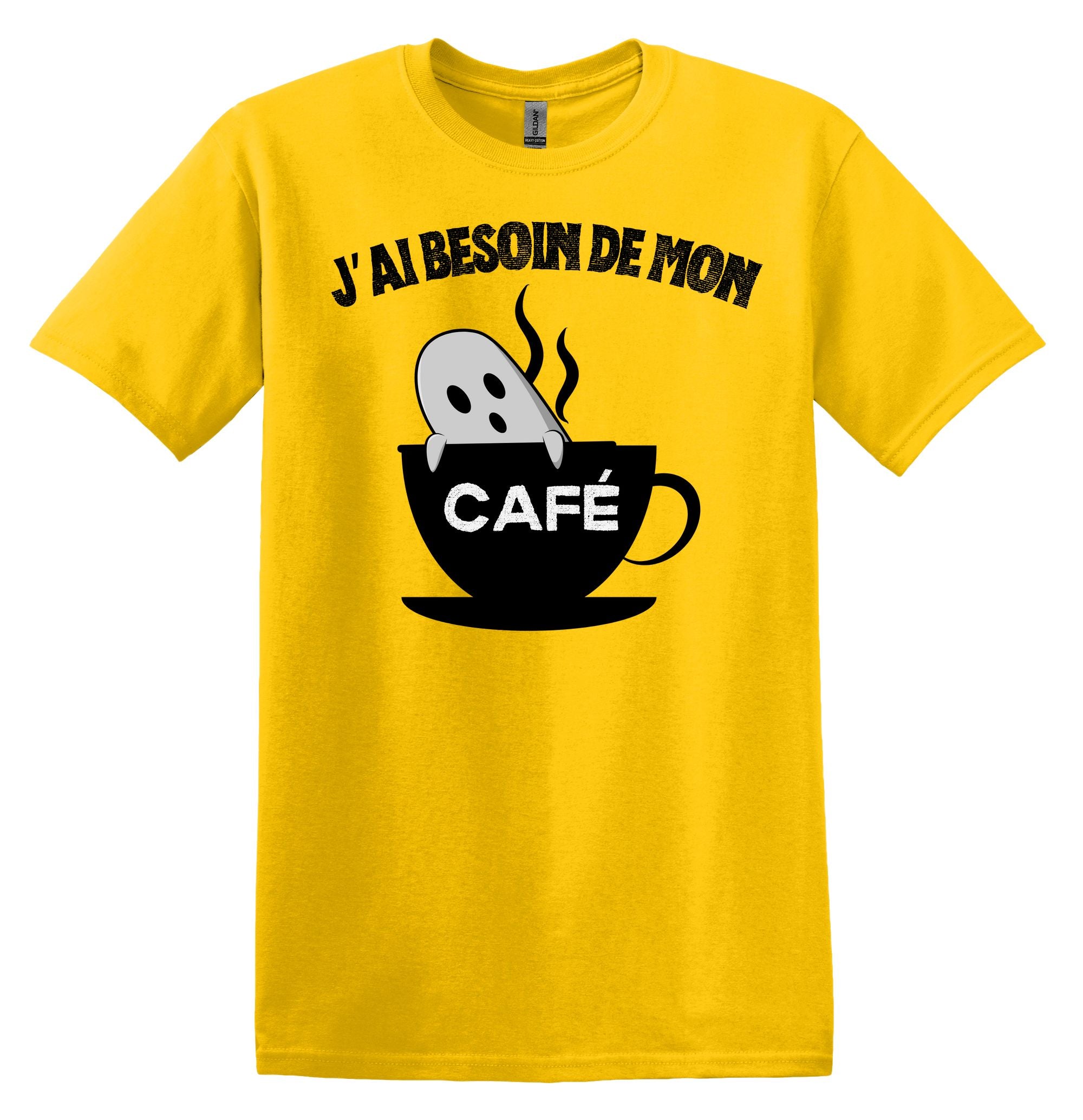 T-Shirt Jai besoin de mon café