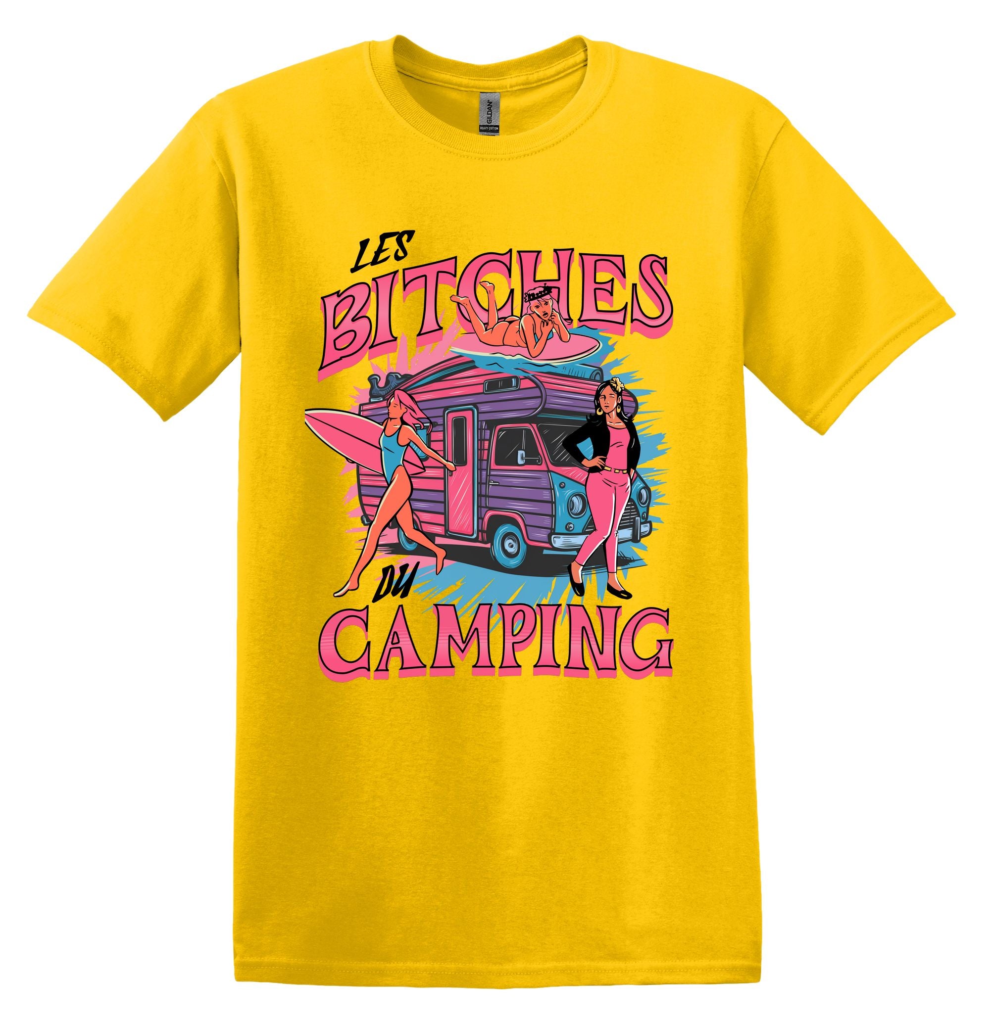 T-Shirt Les Bitches du Camping