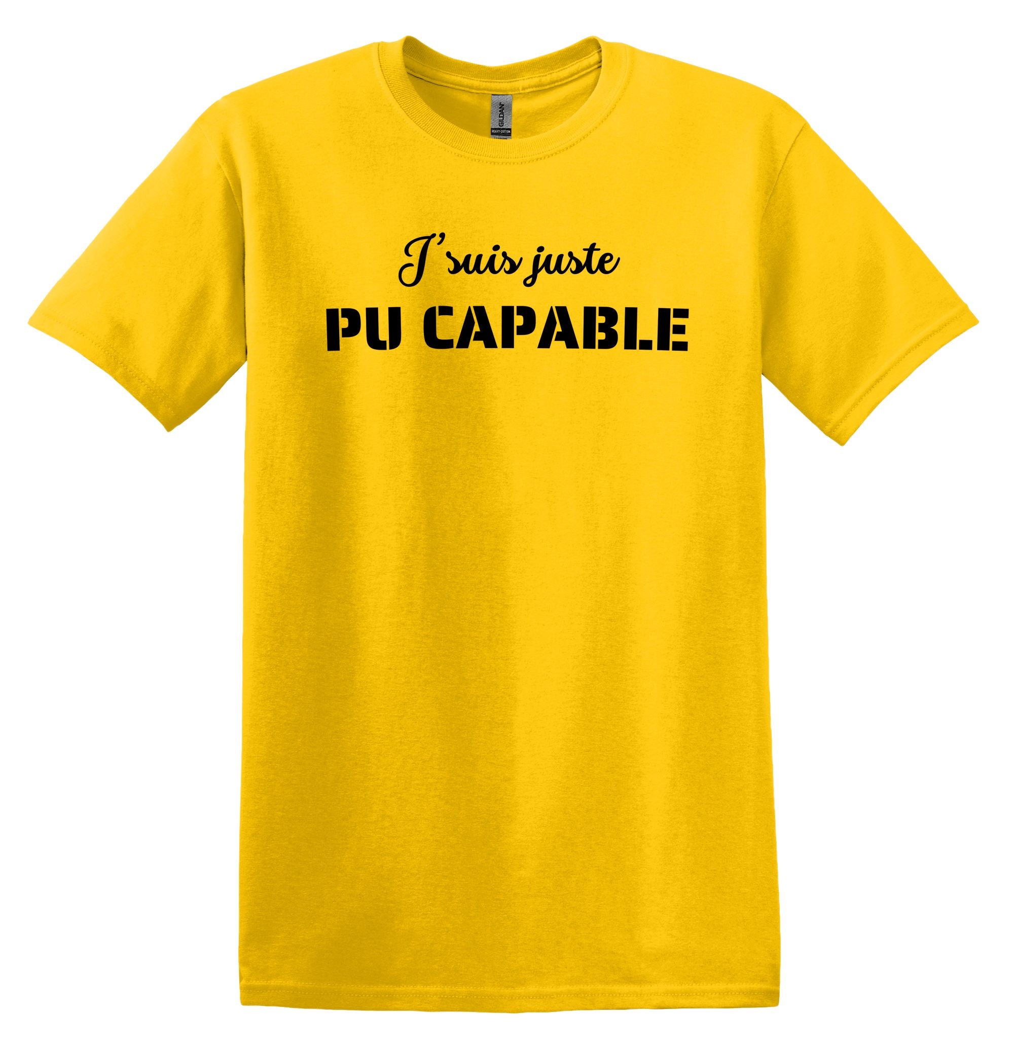 T-Shirt Pu capable