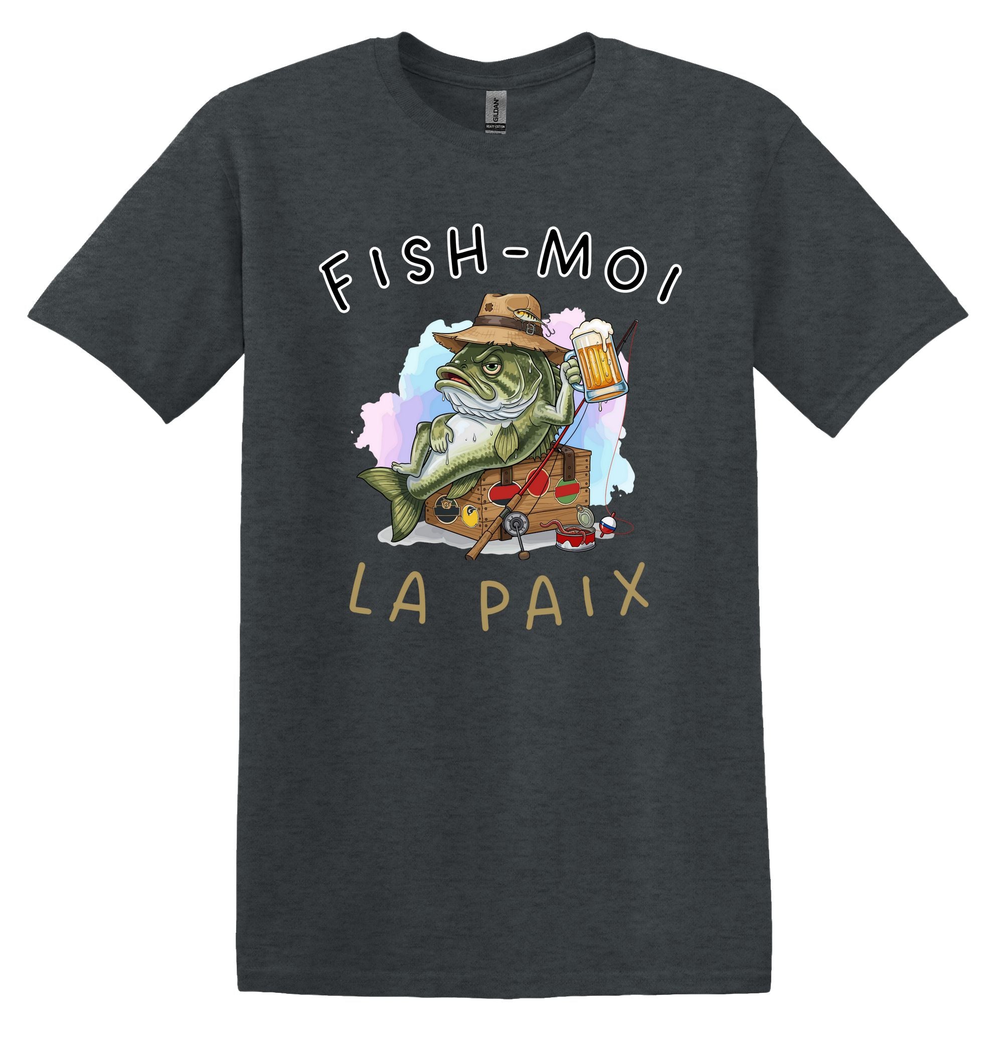 T-Shirt Fish-moi la paix