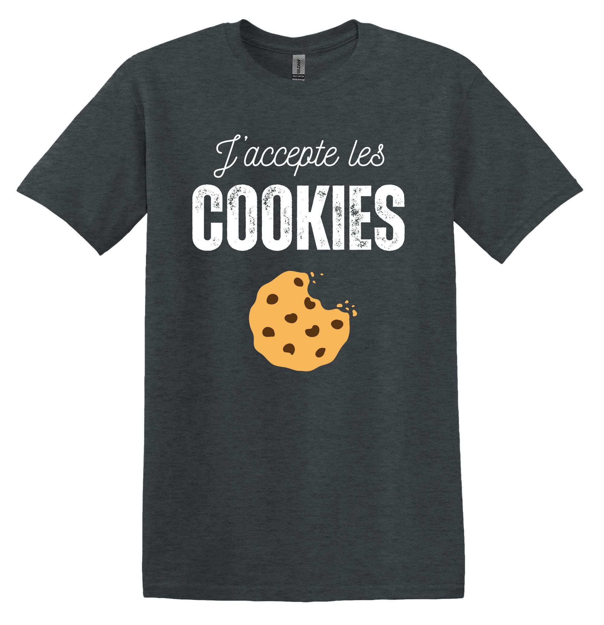 T-Shirt J'accepte les cookies
