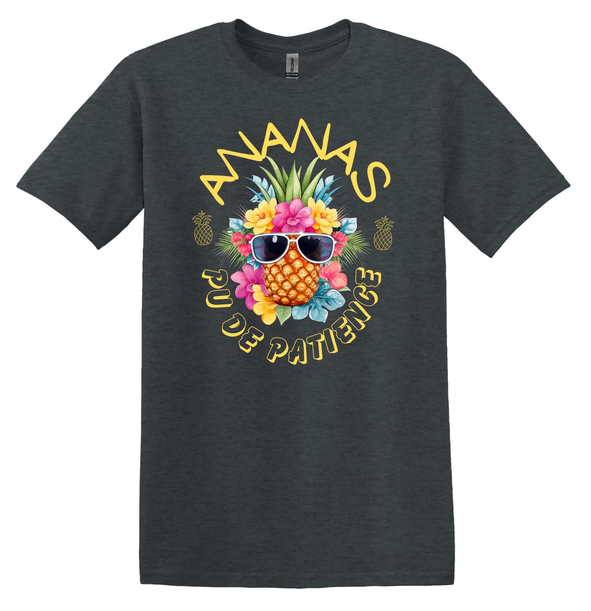 T-Shirt Ananas pu de patience