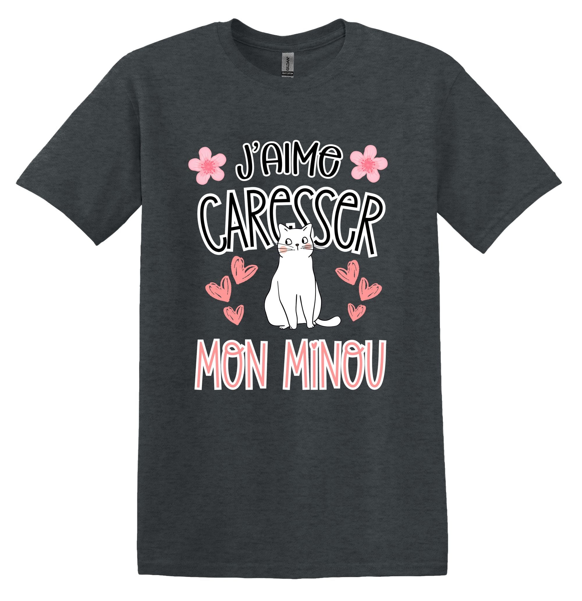T-Shirt J'aime caresser mon minou