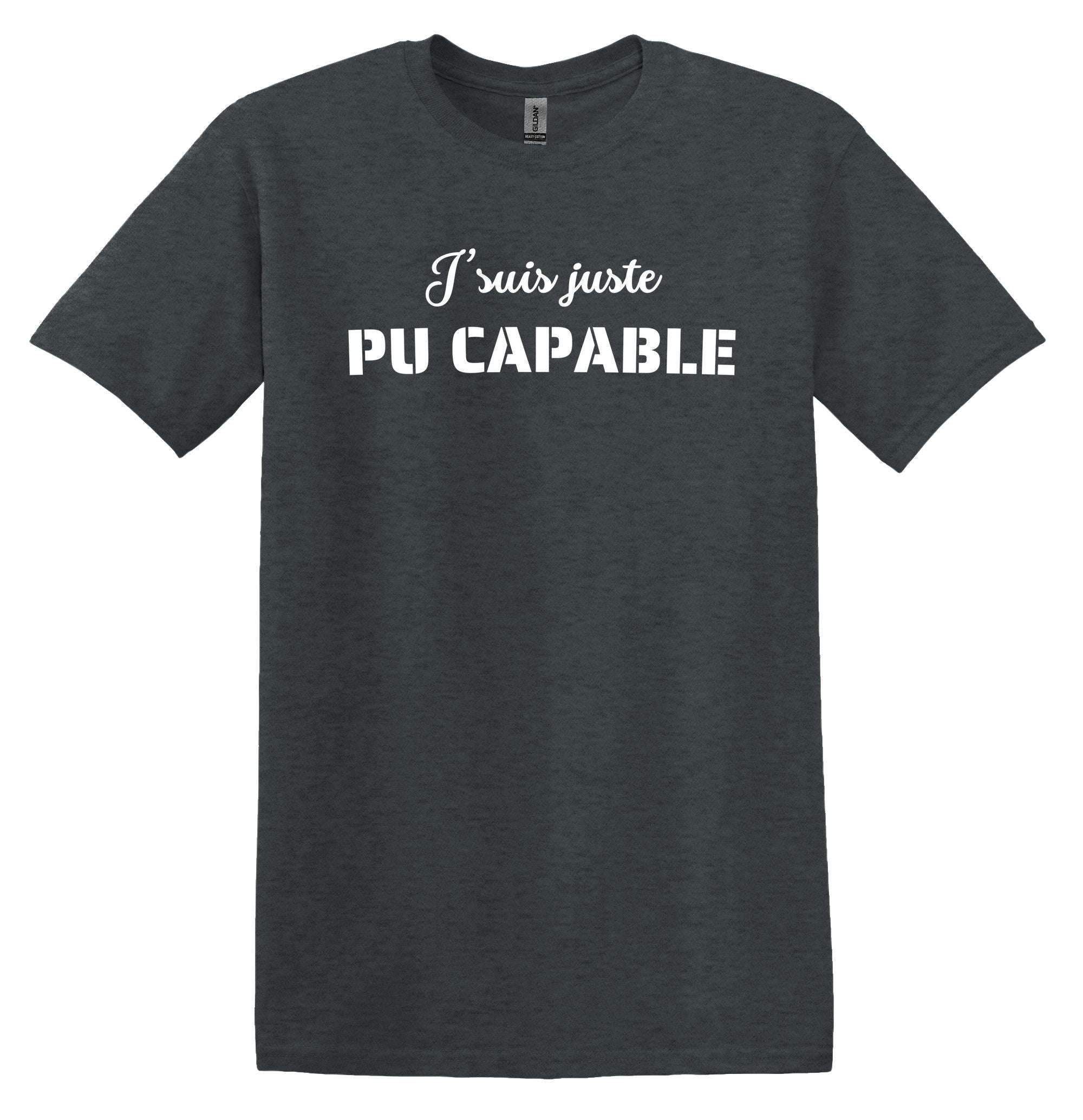 T-Shirt Pu capable