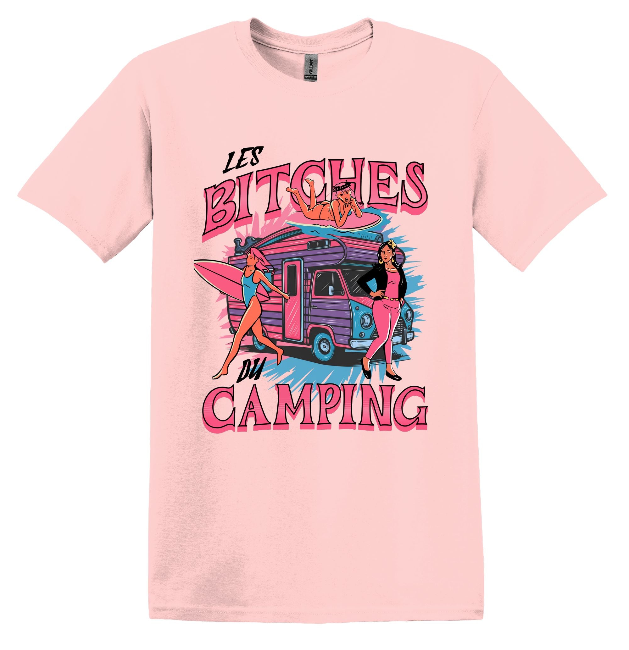 T-Shirt Les Bitches du Camping