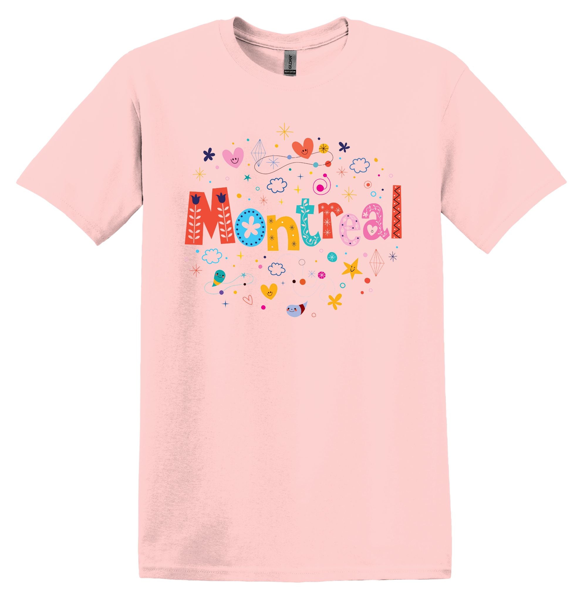 T-Shirt Montréal en couleur