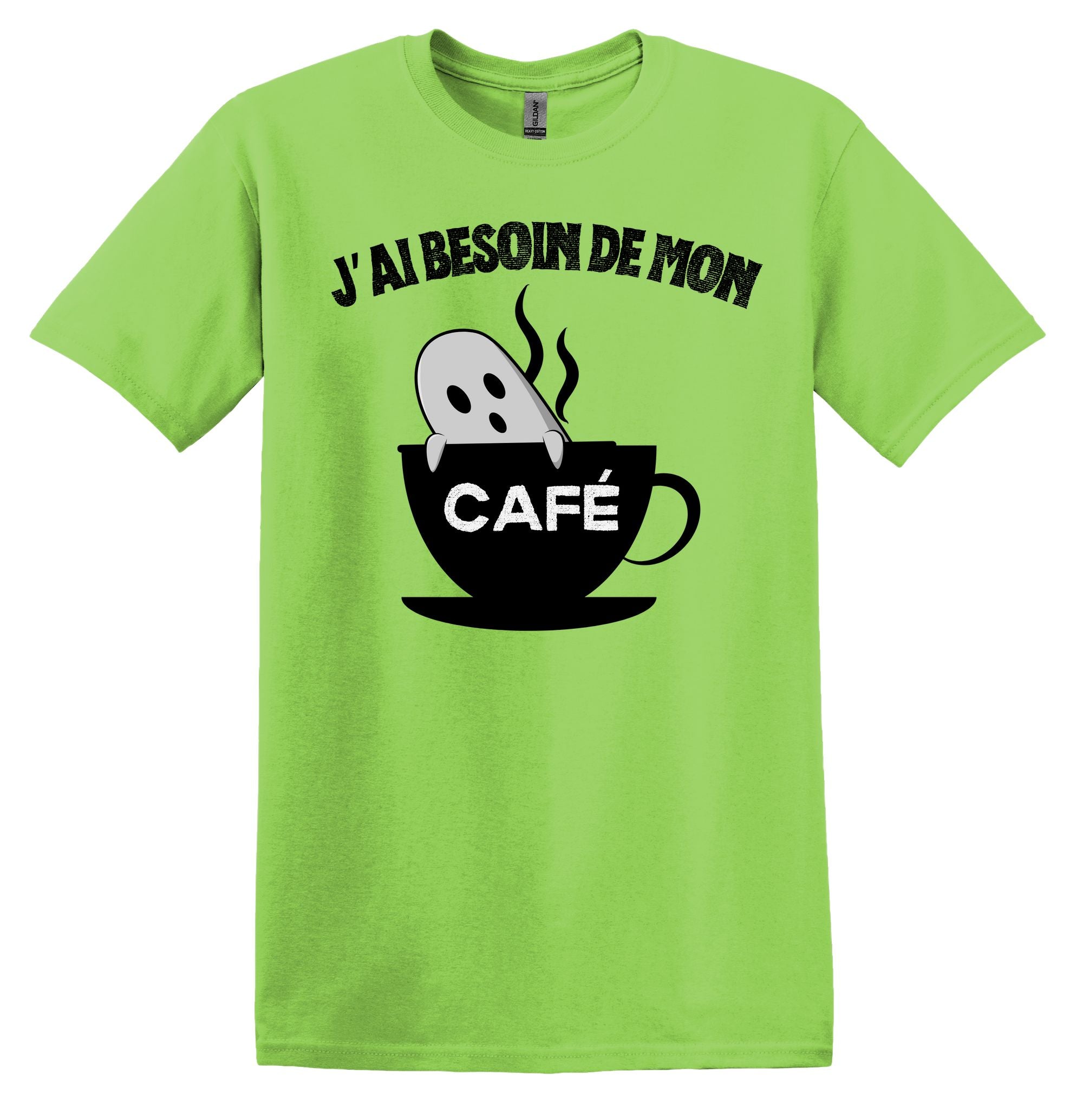 T-Shirt Jai besoin de mon café