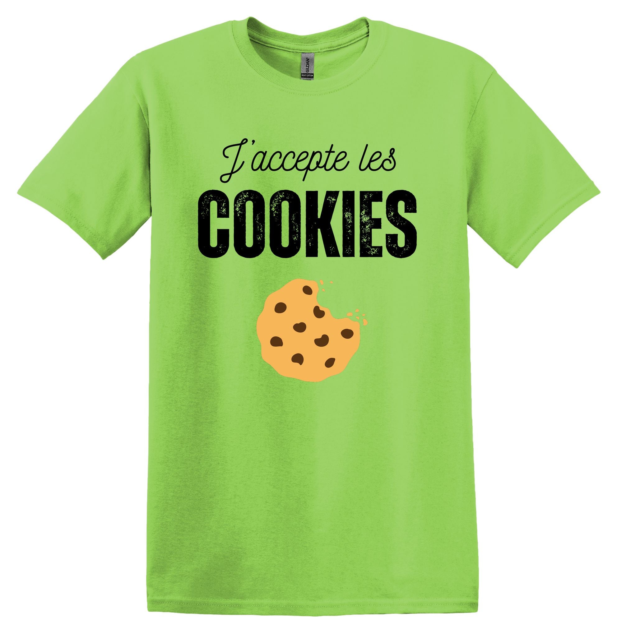 T-Shirt J'accepte les cookies