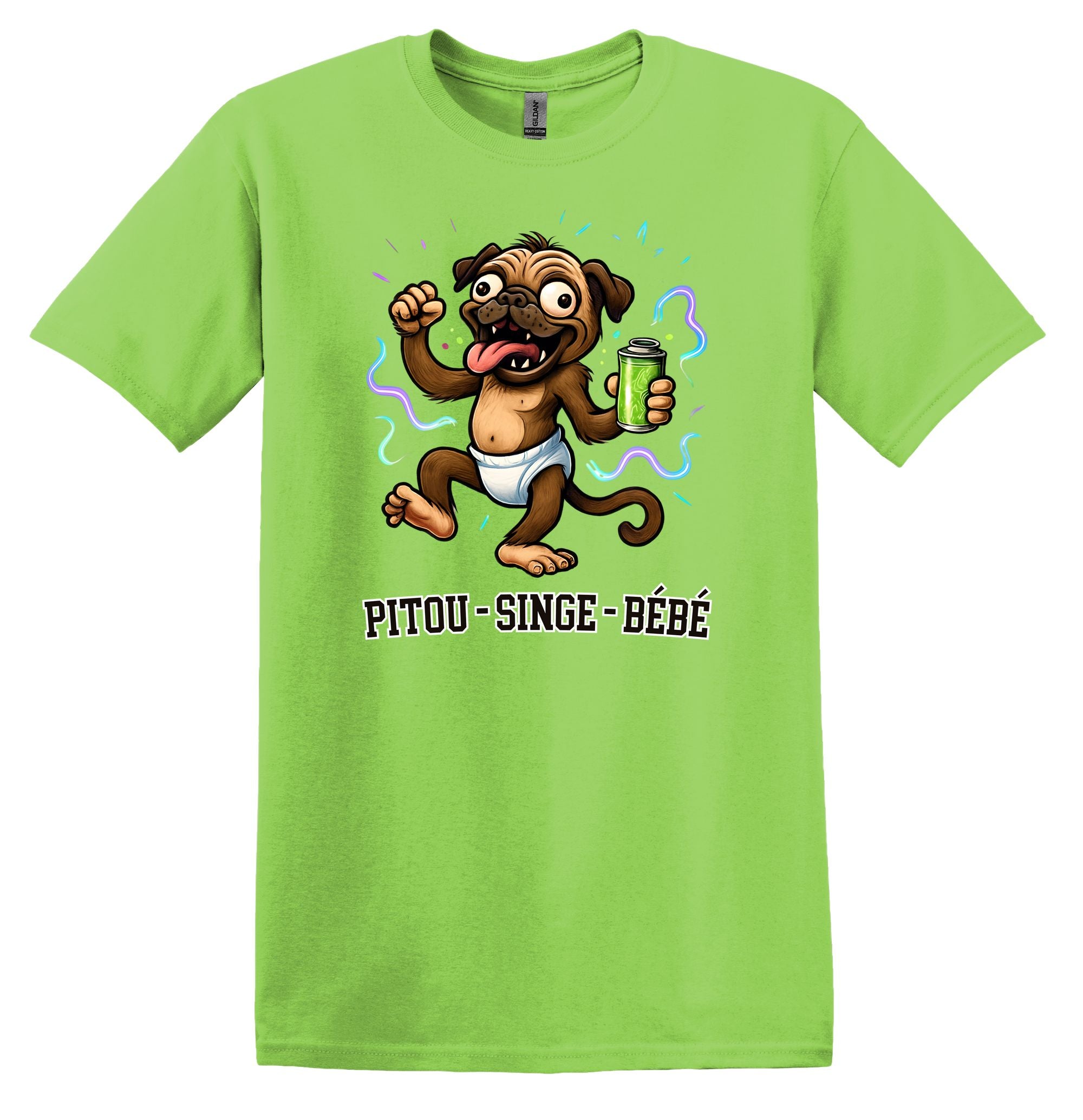 T-Shirt Pitou Singe Bébé