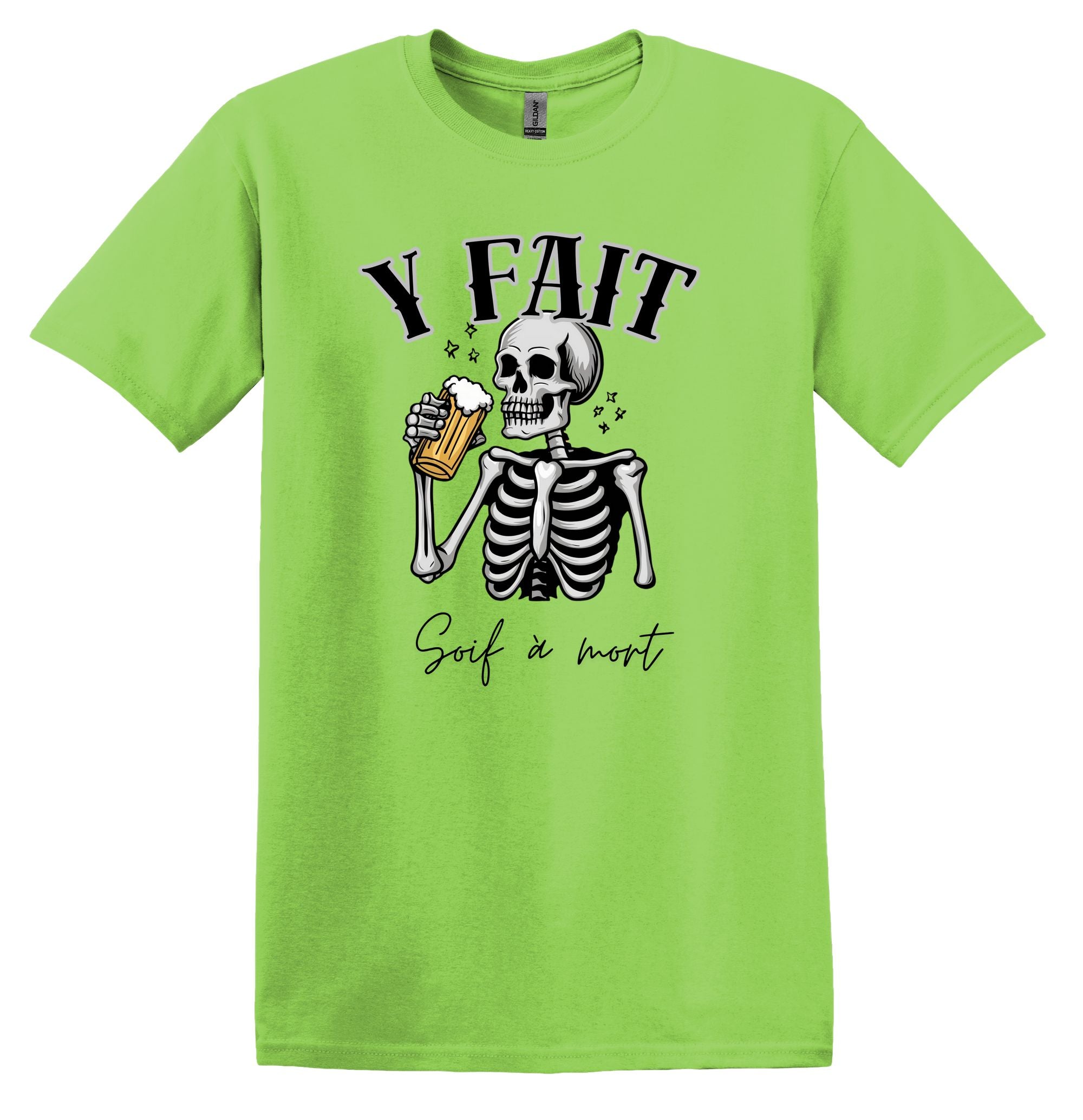 T-Shirt Y fait soif à mort