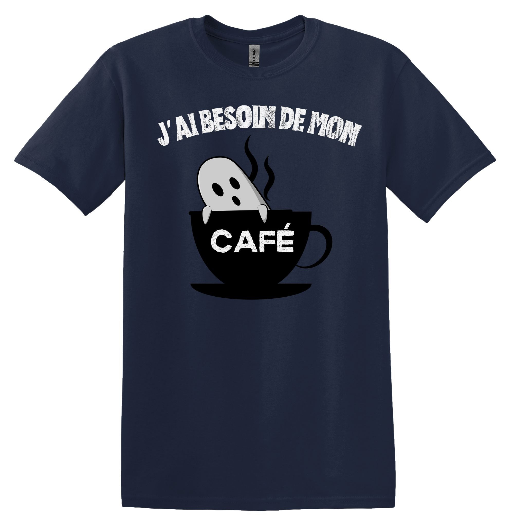 T-Shirt Jai besoin de mon café