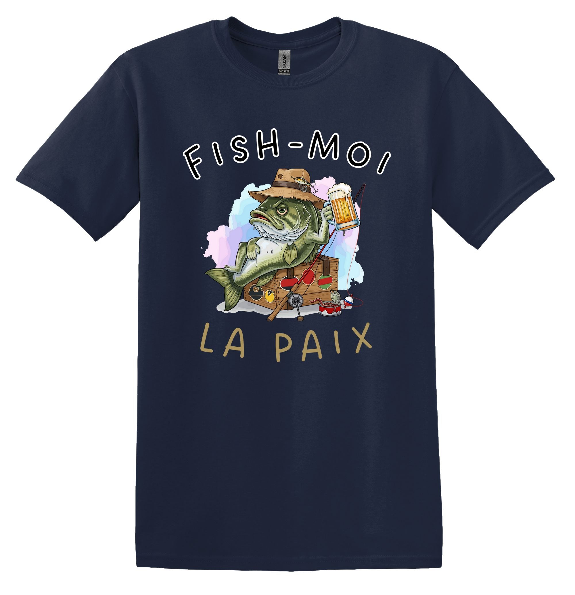 T-Shirt Fish-moi la paix