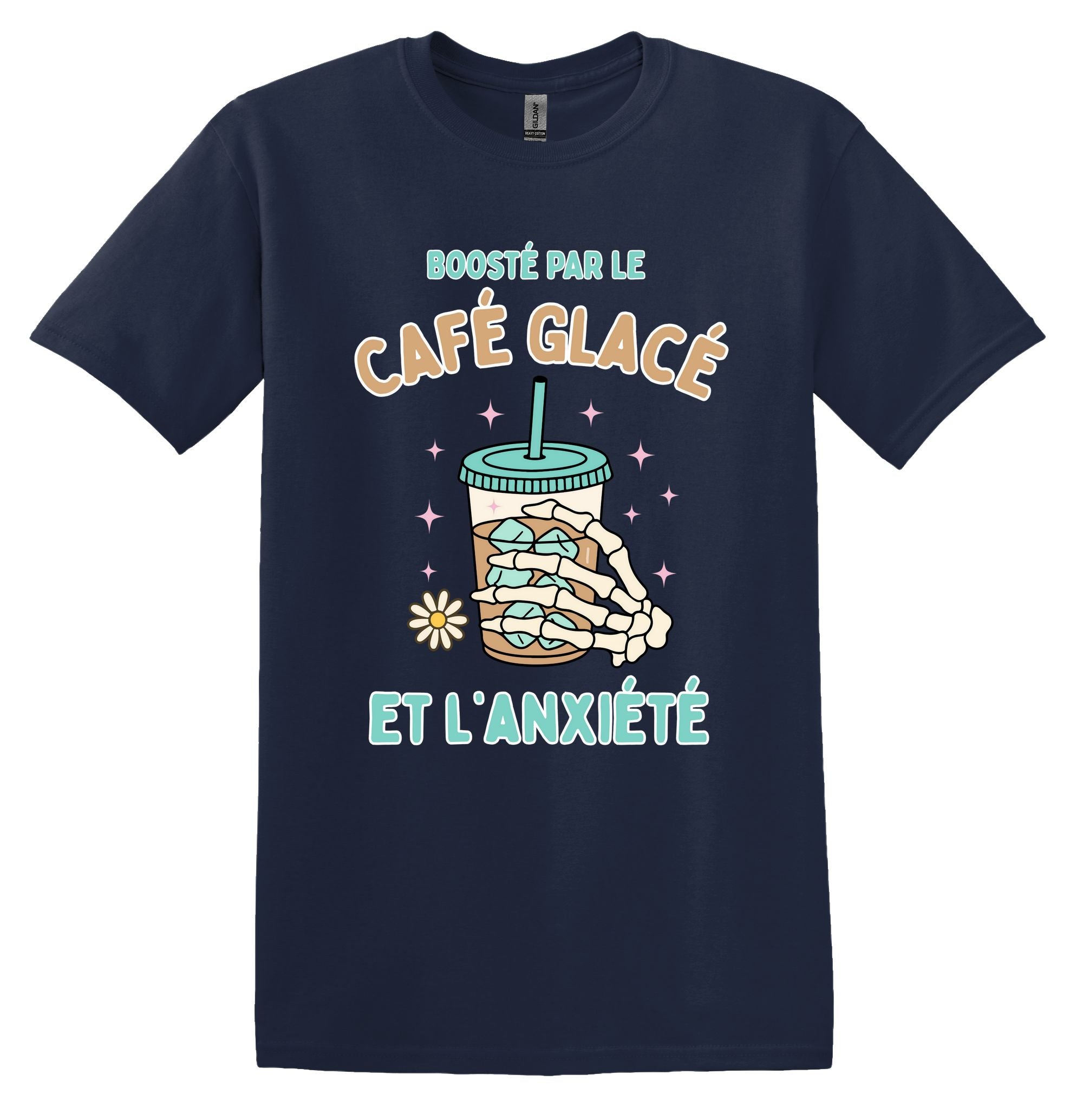 T-Shirt Boosté par le café glacé