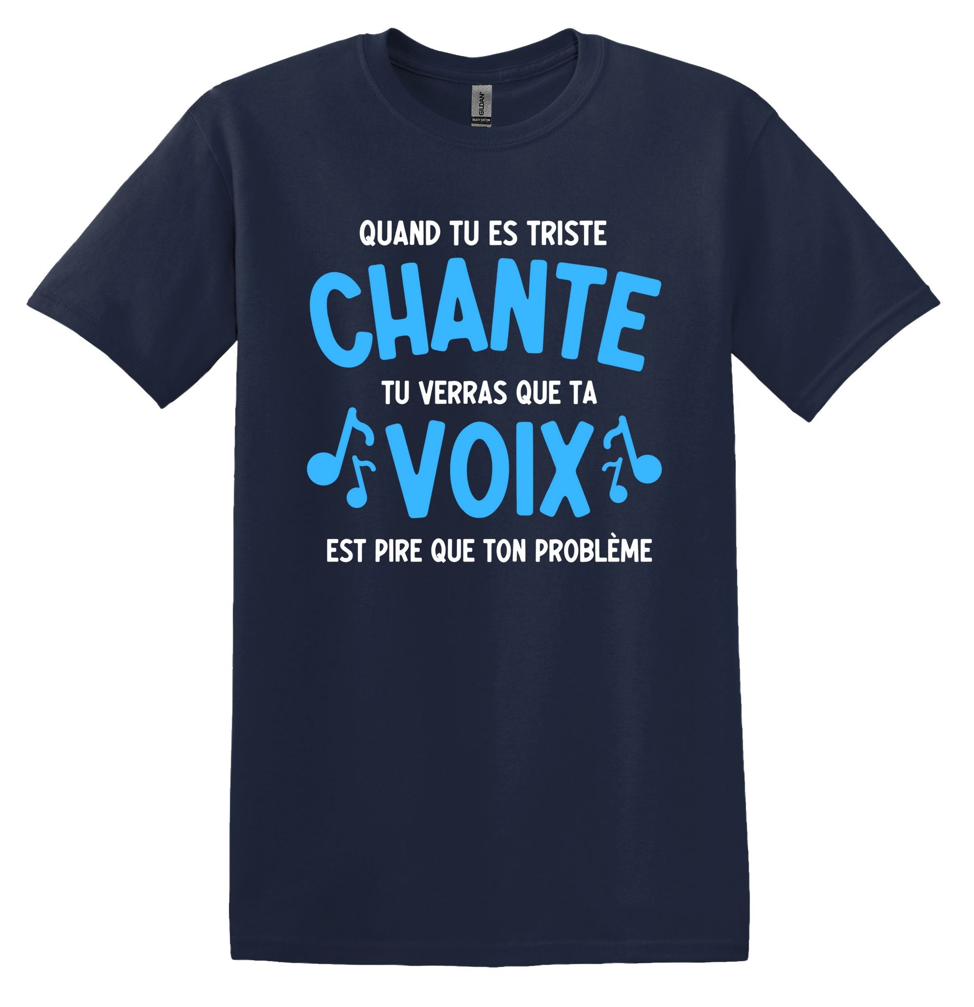 T-Shirt Quand tu es triste chante