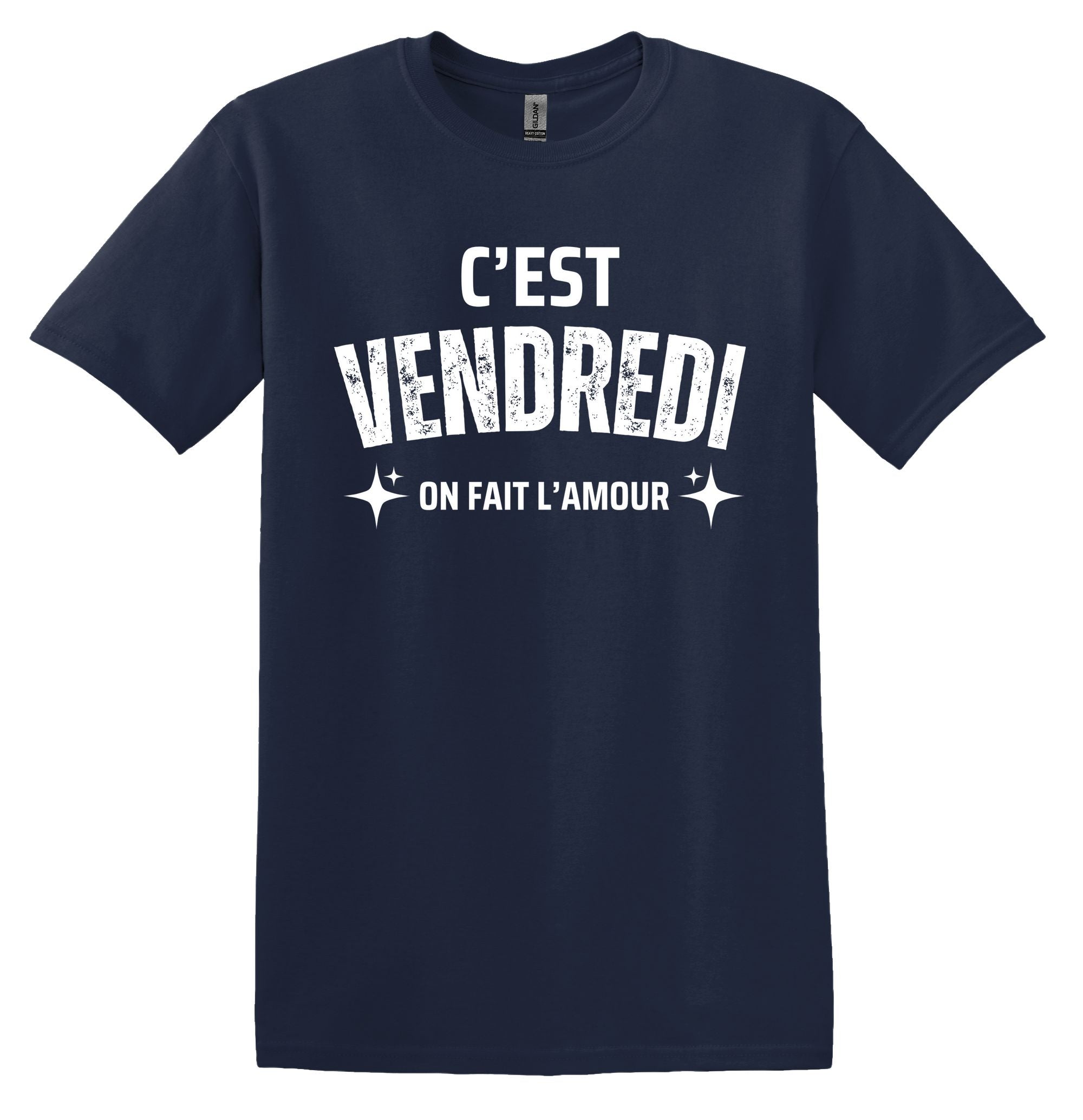 T-Shirt C'est vendredi on fait l'amour