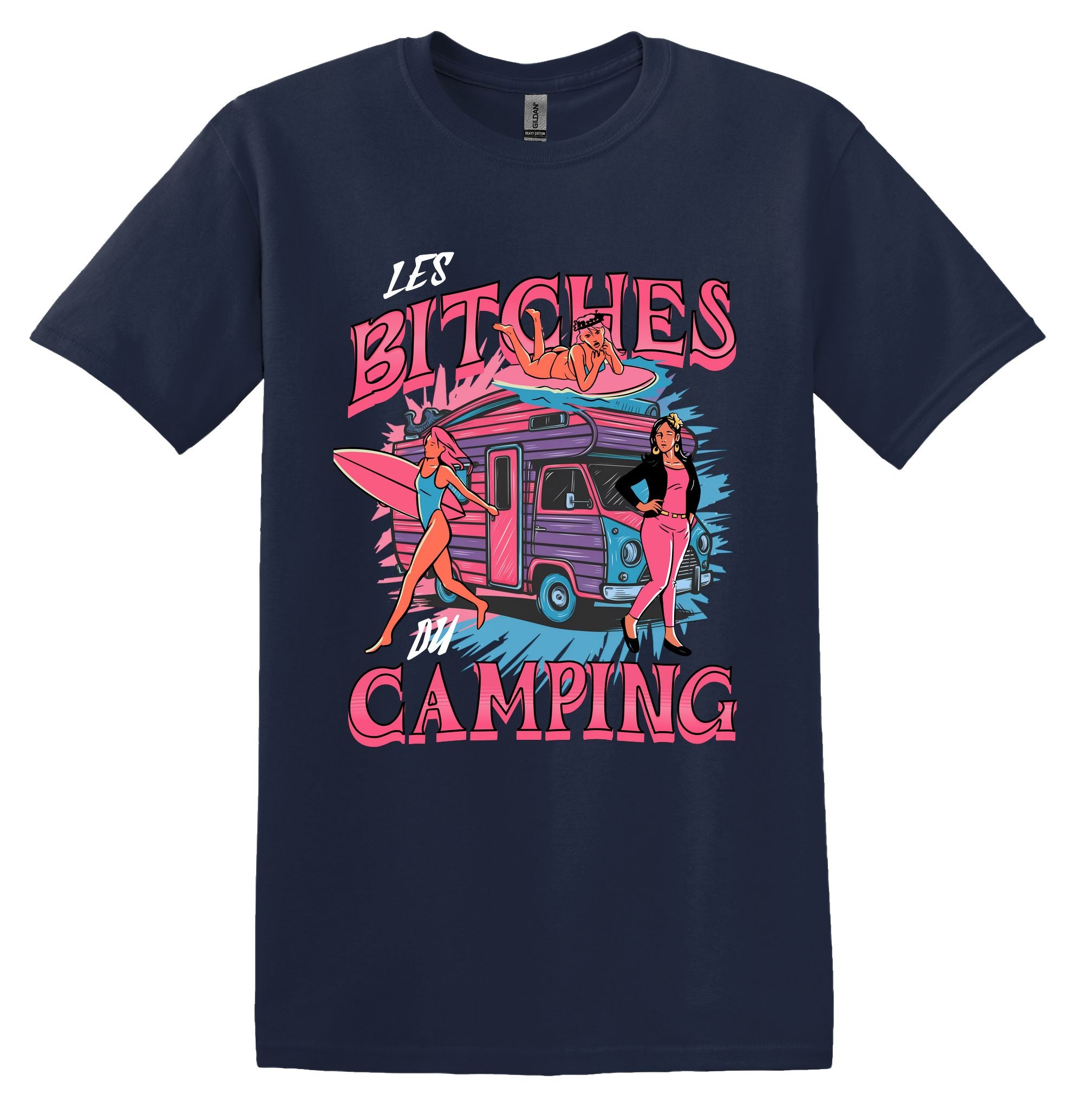 T-Shirt Les Bitches du Camping
