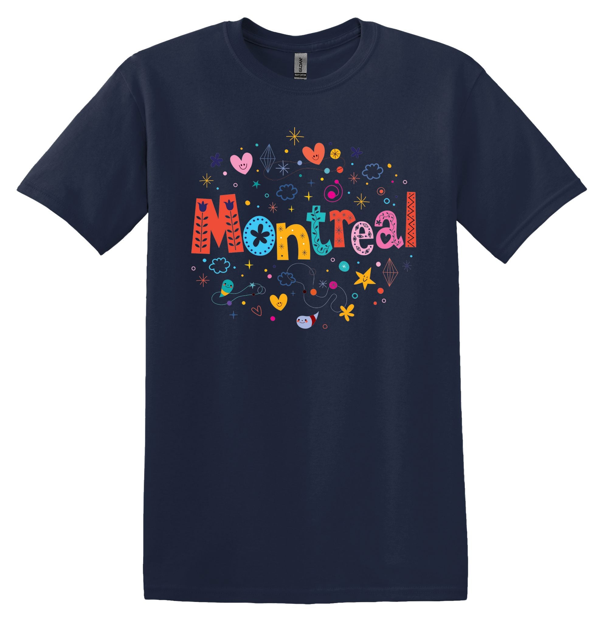 T-Shirt Montréal en couleur