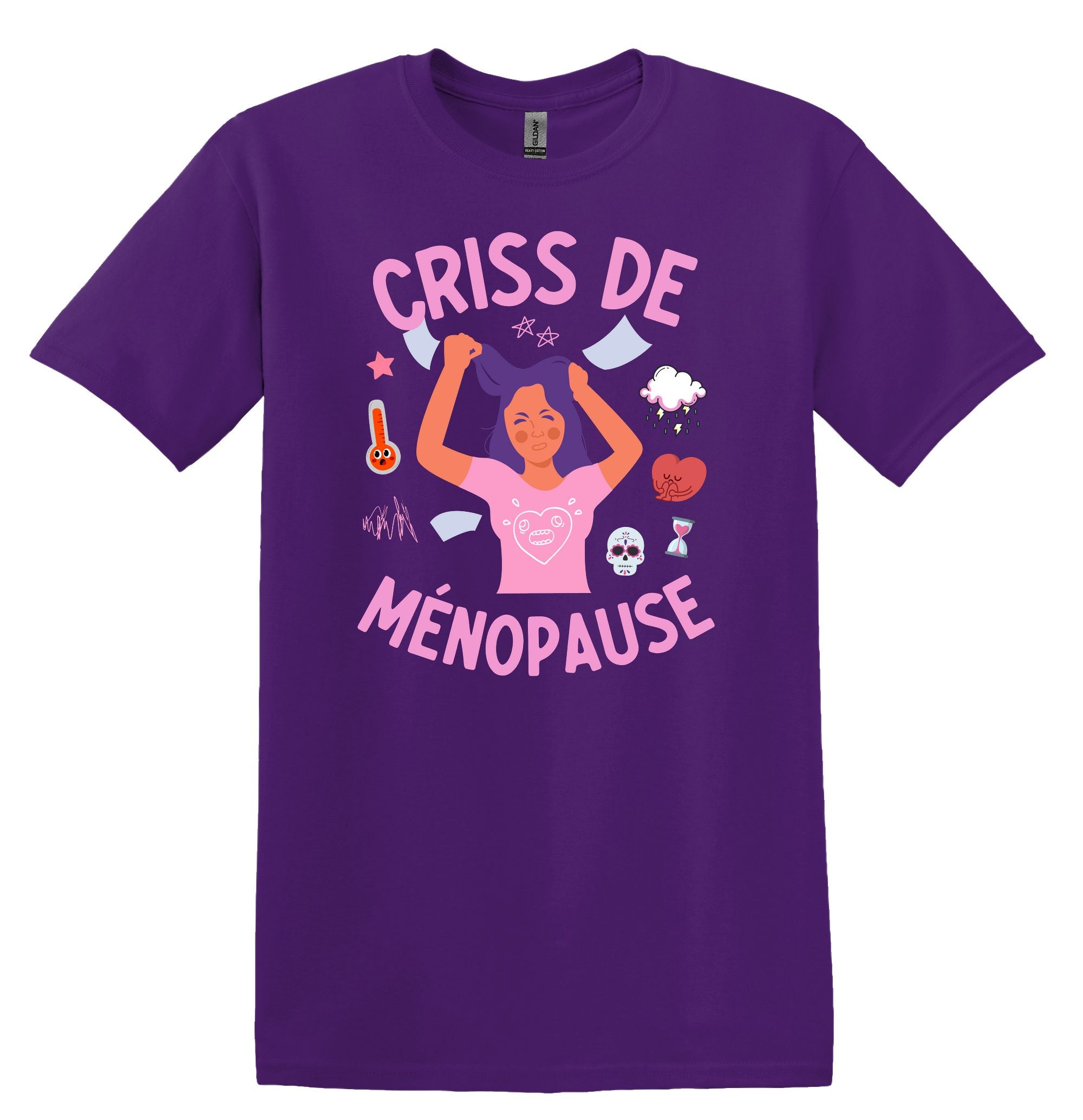 T-Shirt Criss de Ménopause