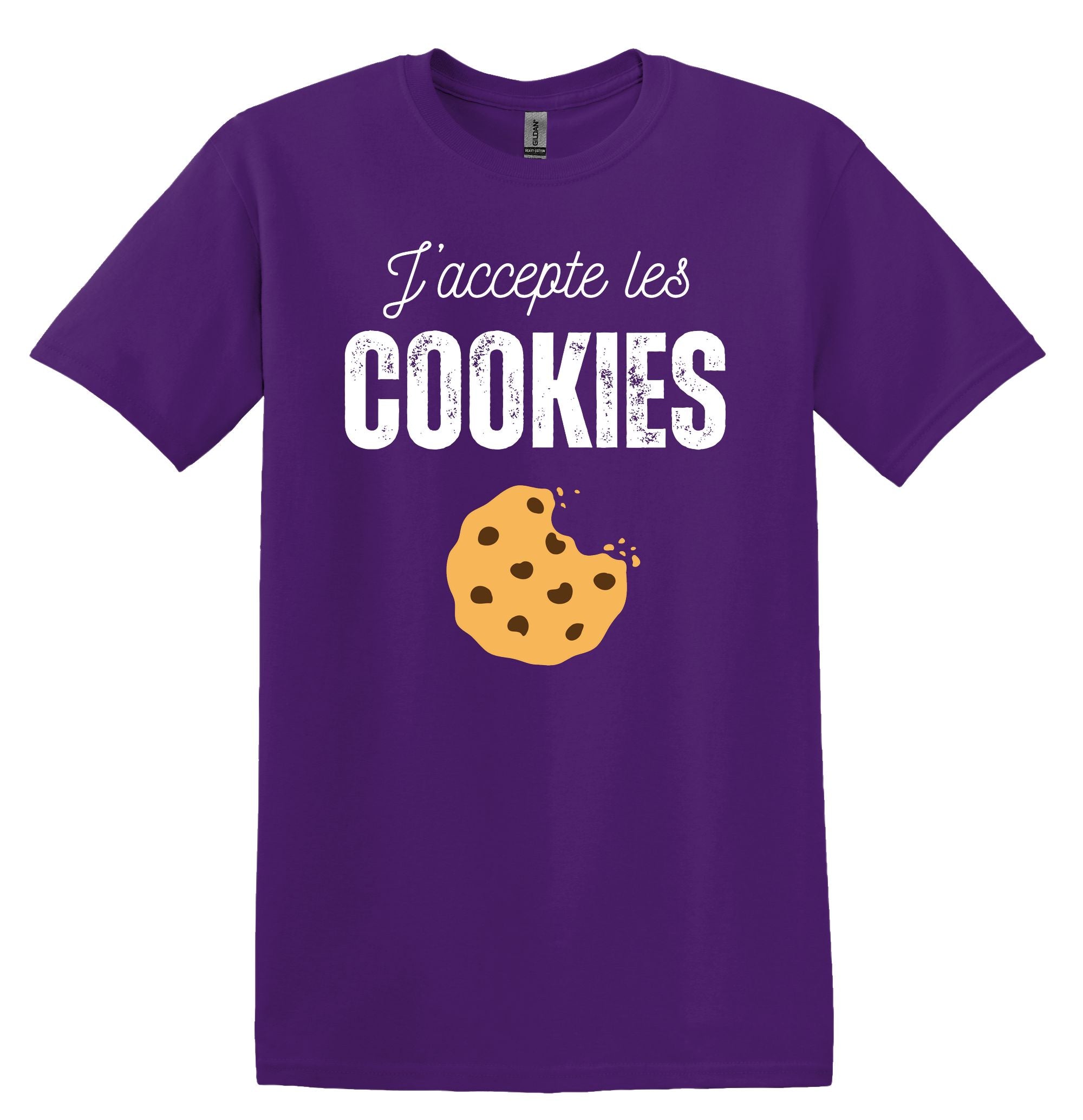 T-Shirt J'accepte les cookies