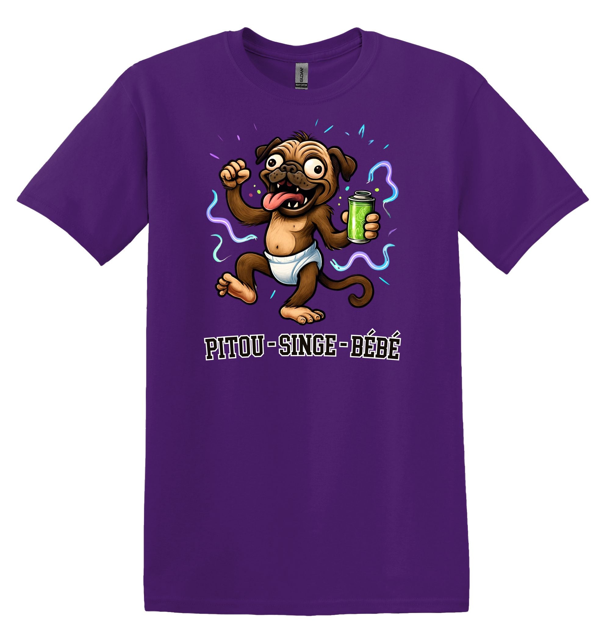 T-Shirt Pitou Singe Bébé