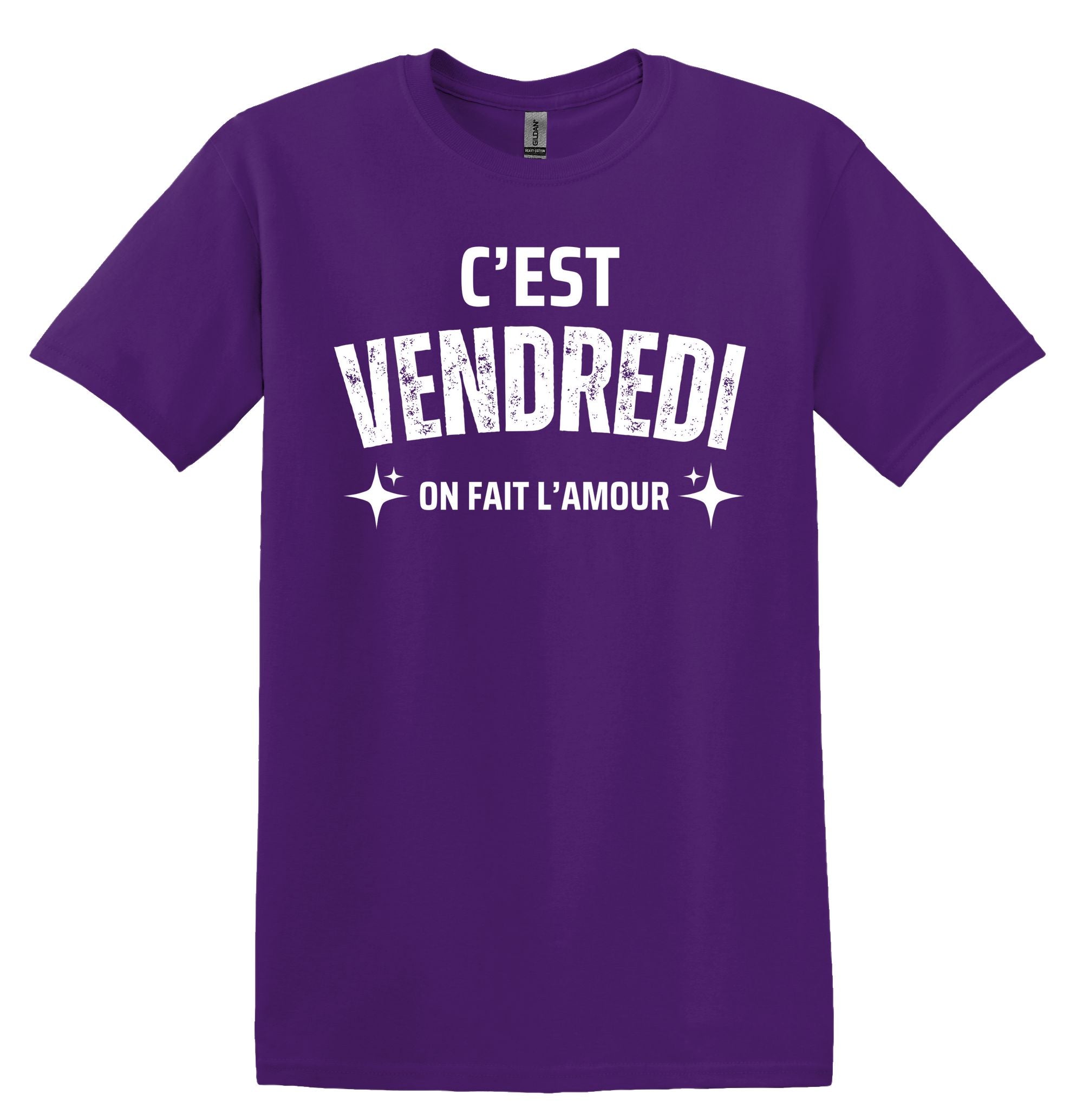 T-Shirt C'est vendredi on fait l'amour