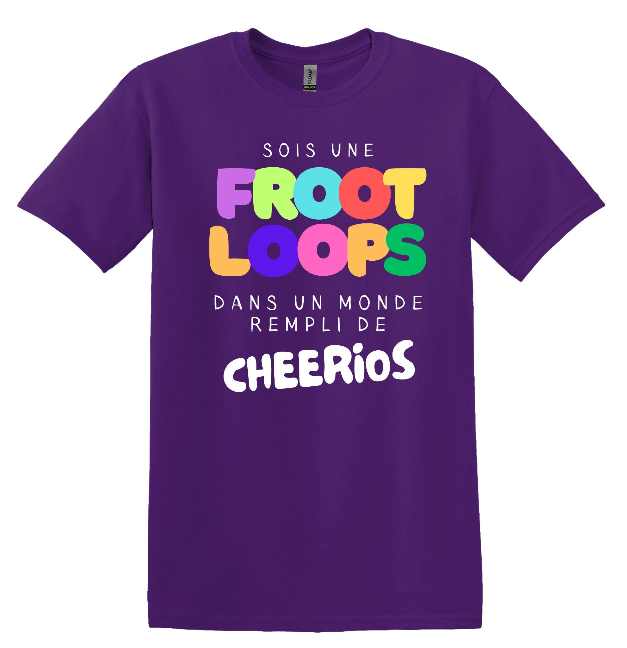 Liquidation T-Shirt Small Sois une Froot Loops