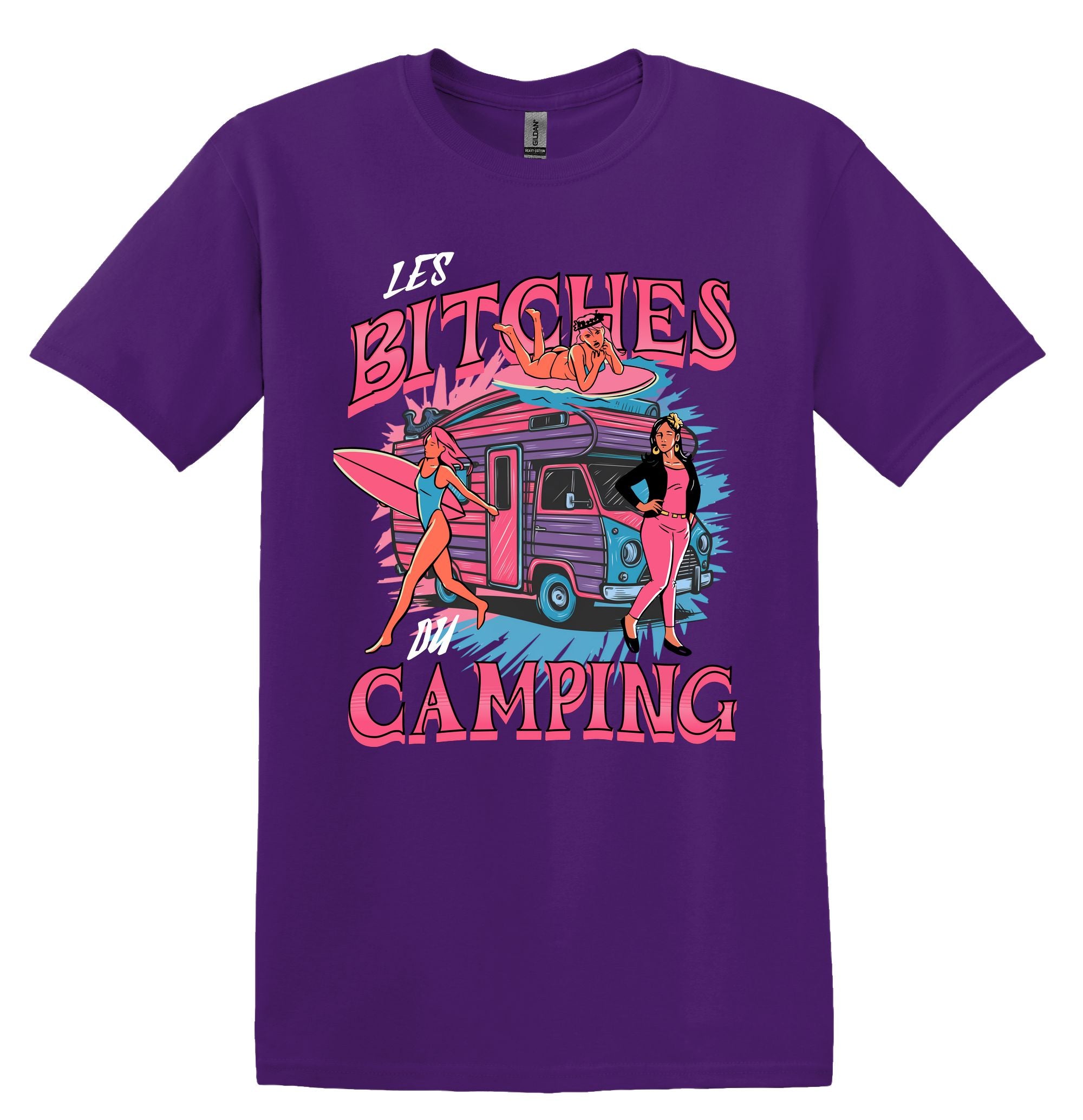 T-Shirt Les Bitches du Camping