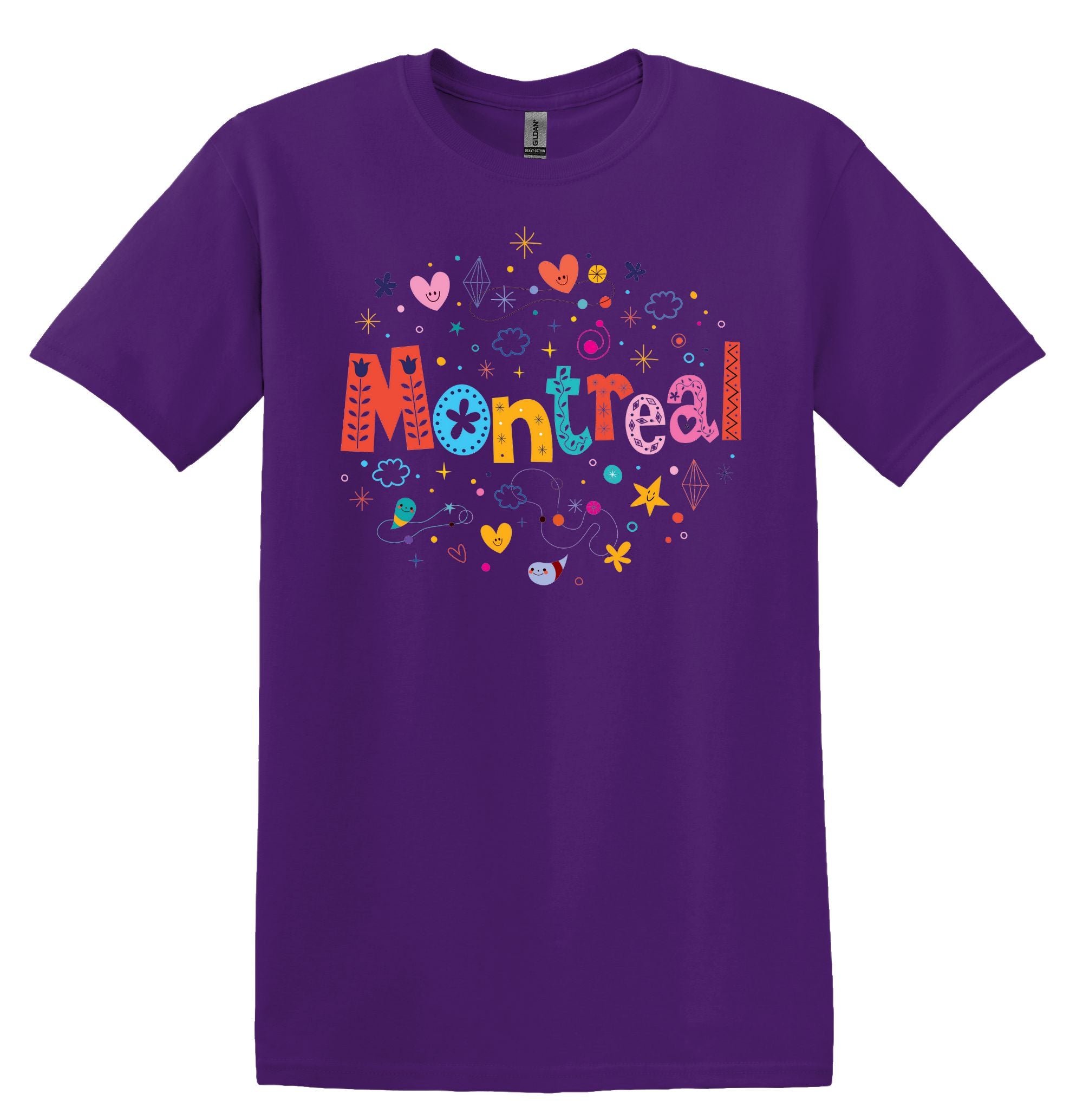 T-Shirt Montréal en couleur