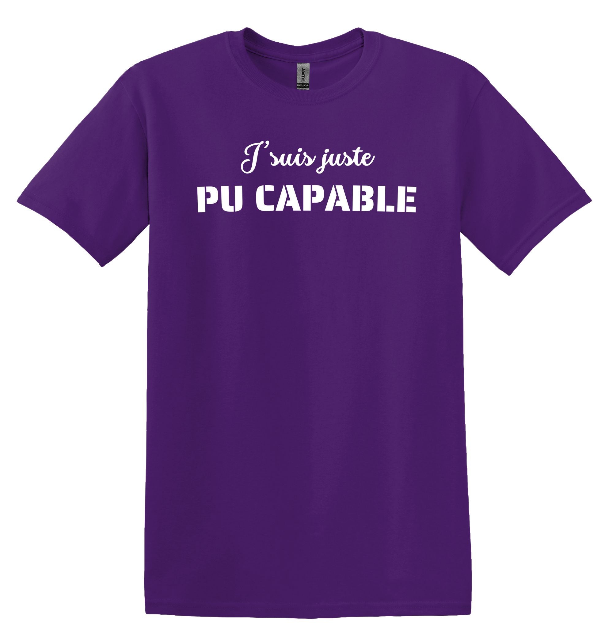 T-Shirt Pu capable