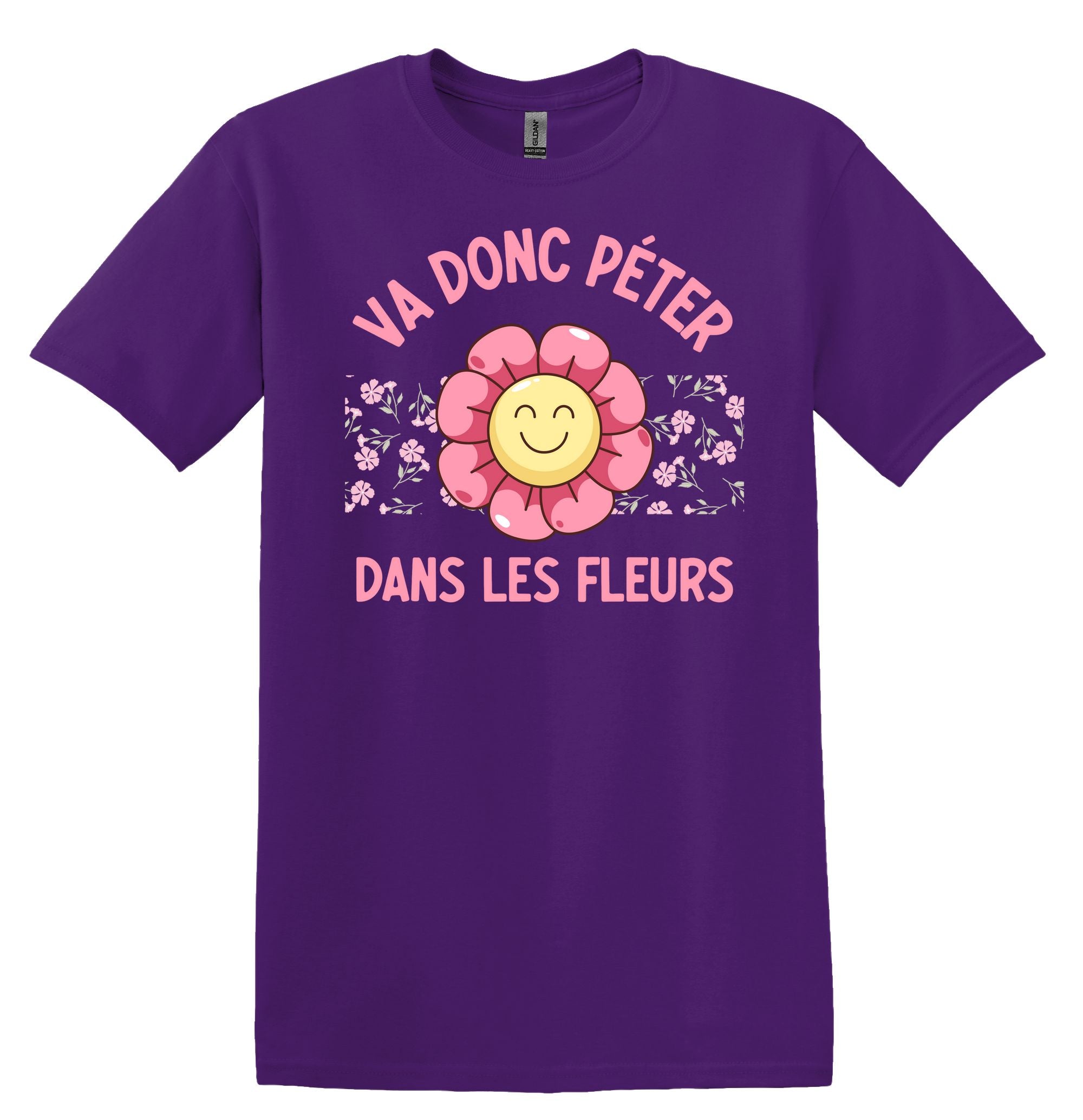 T-Shirt Va donc péter dans les fleurs