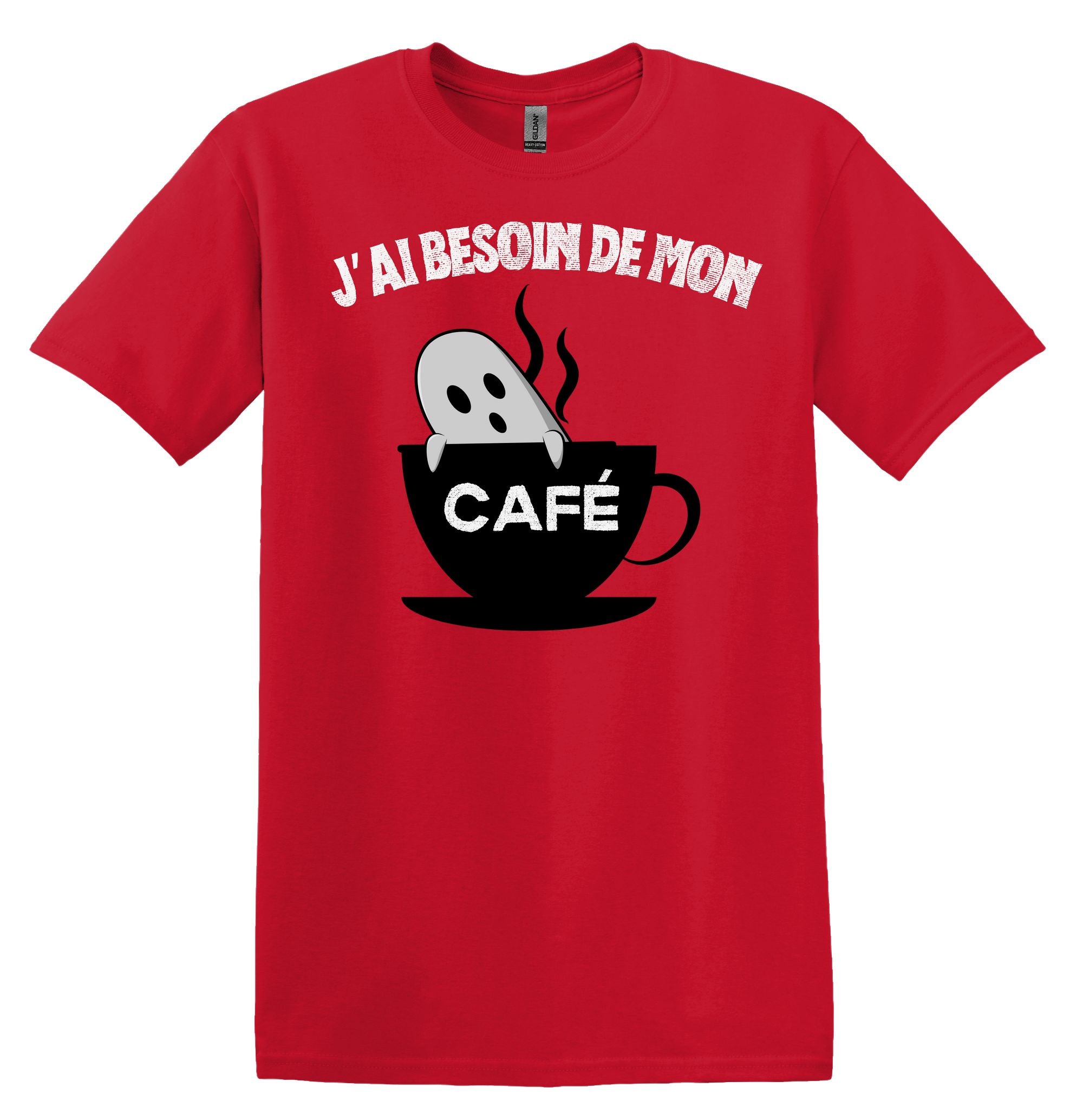 T-Shirt Jai besoin de mon café