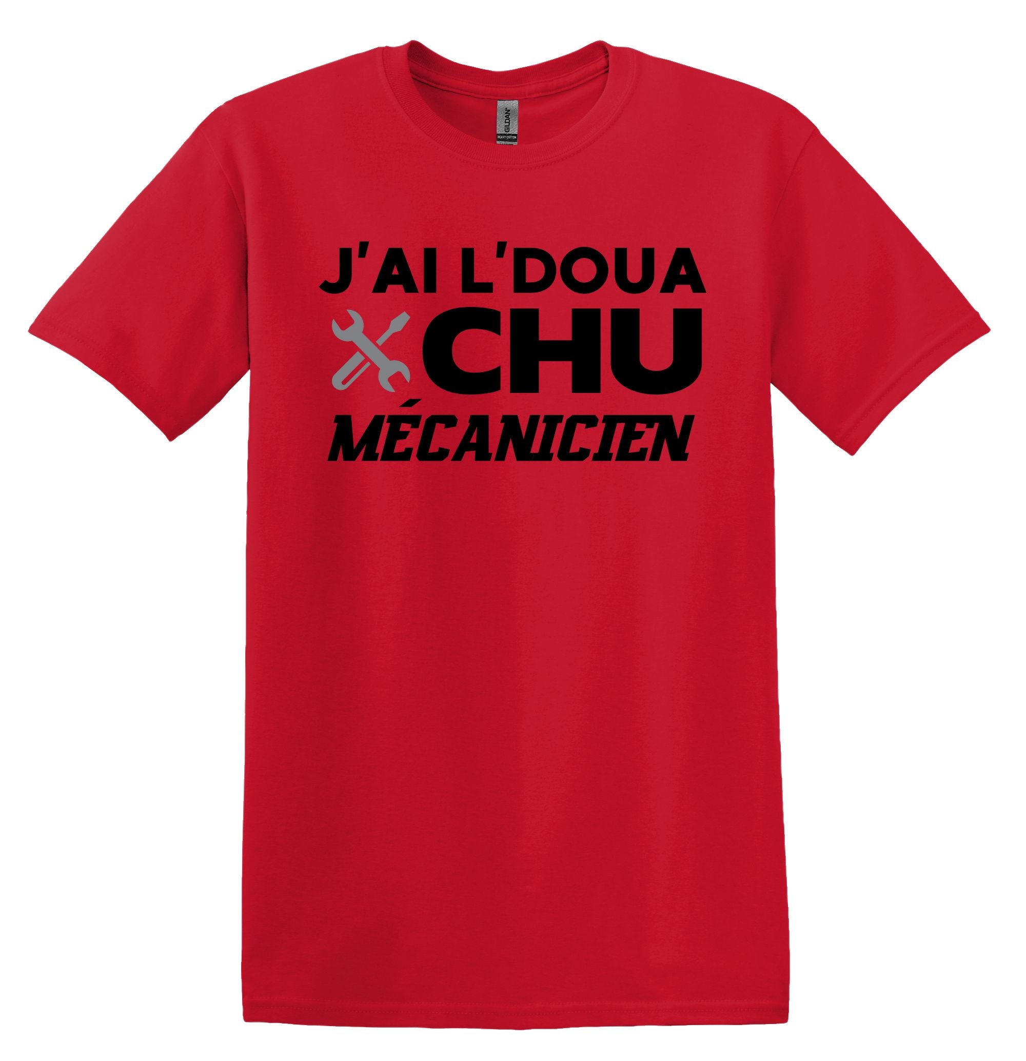 T-Shirt J'ai l'doua chu mécanicienne