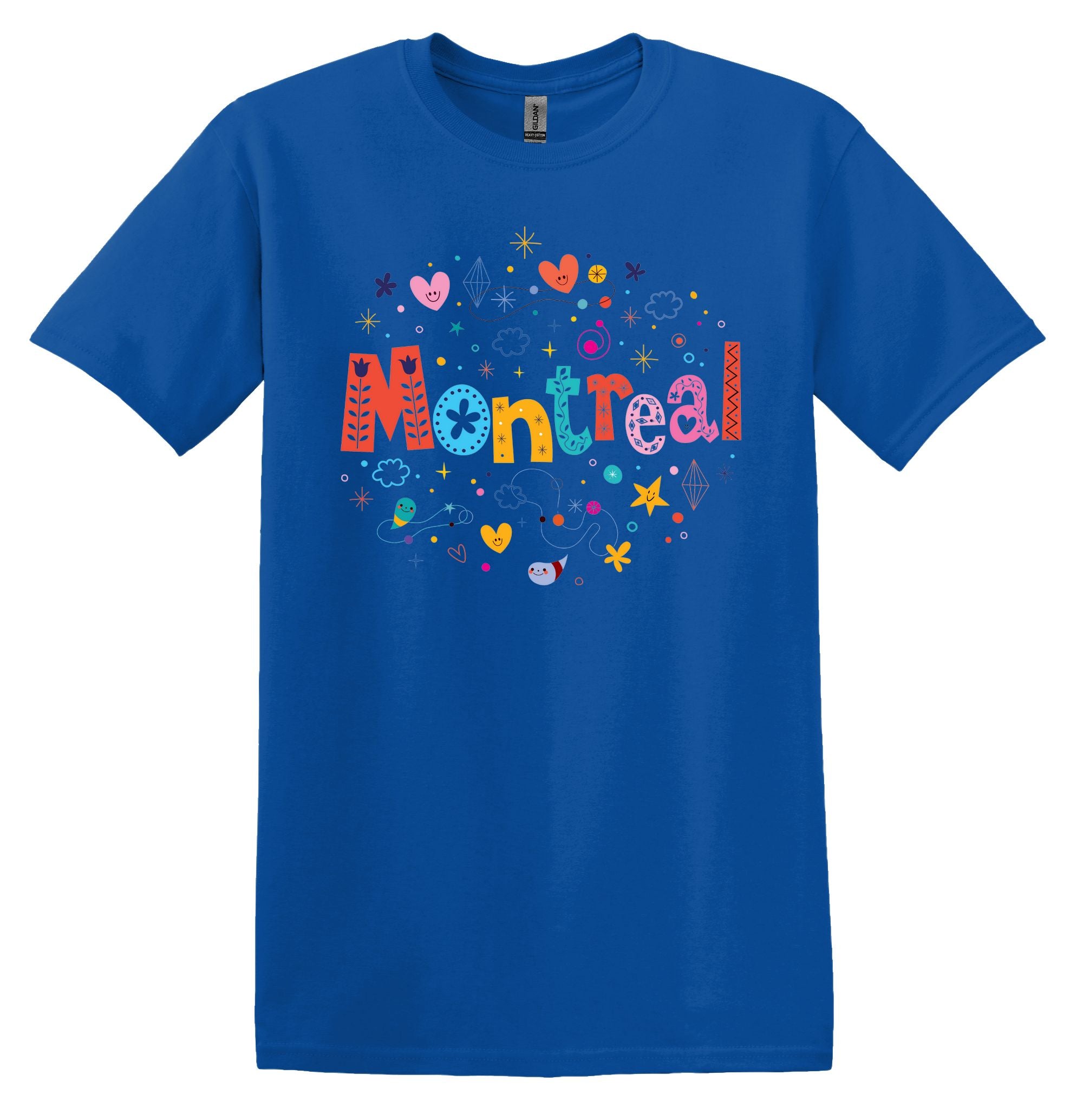 T-Shirt Montréal en couleur