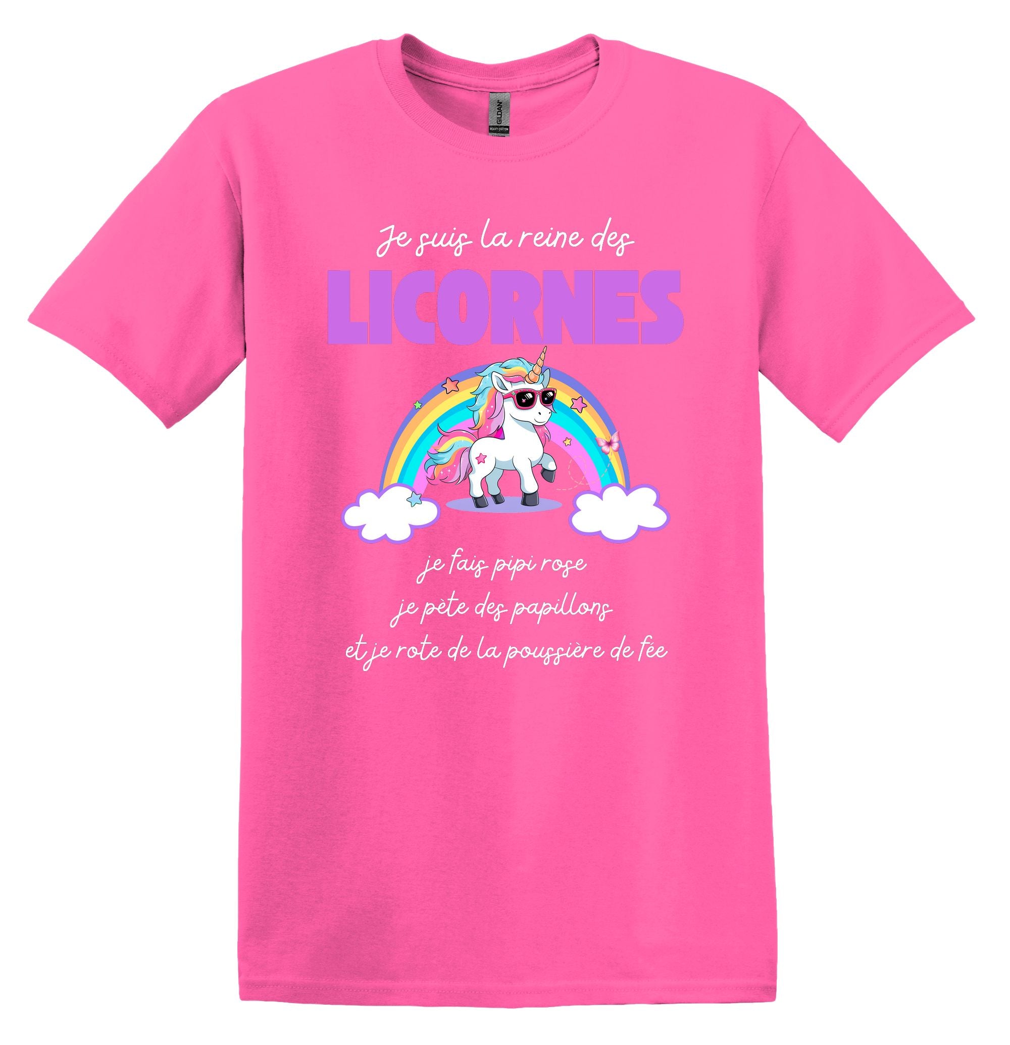 T-Shirt La reine des licornes