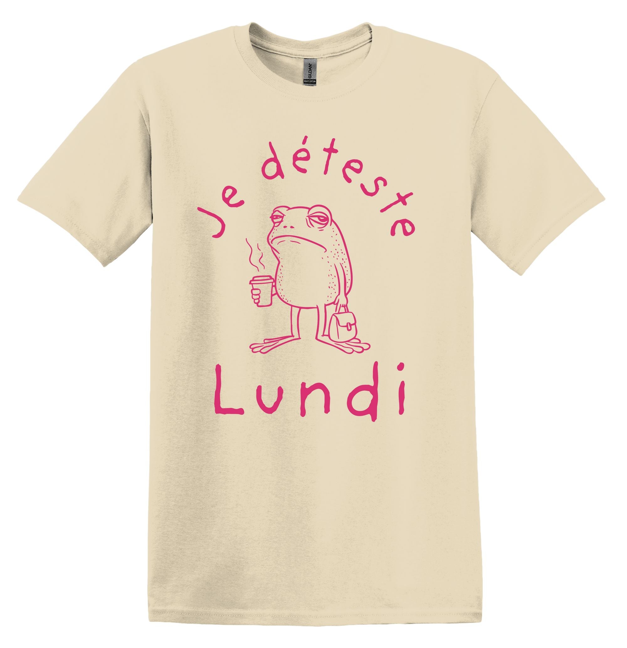 T-Shirt Je déteste lundi