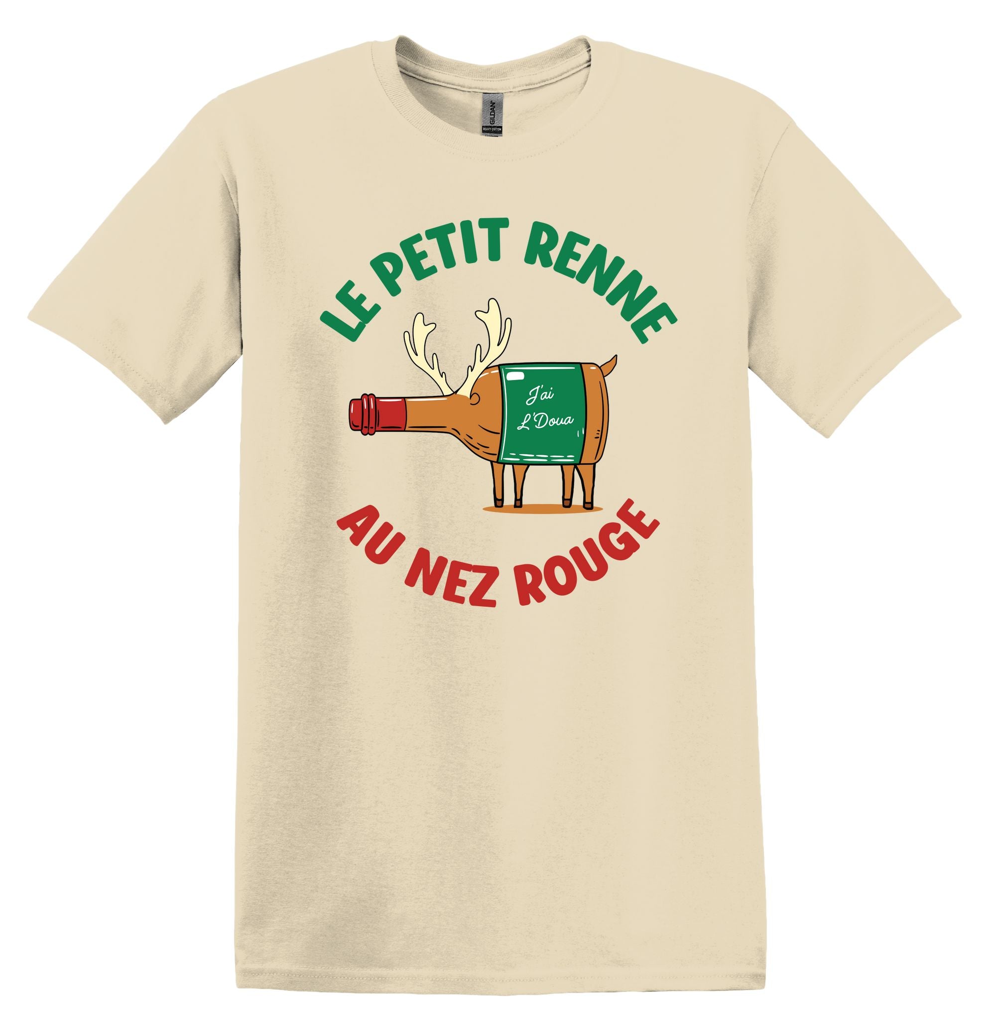 T-Shirt Le petit renne au nez rouge