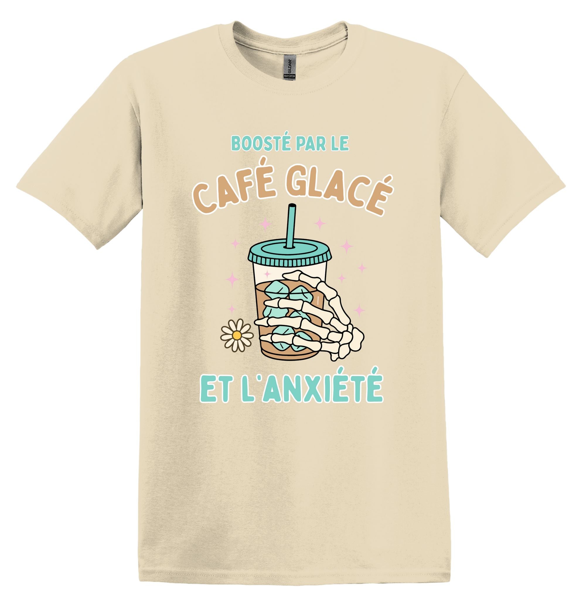 T-Shirt Boosté par le café glacé