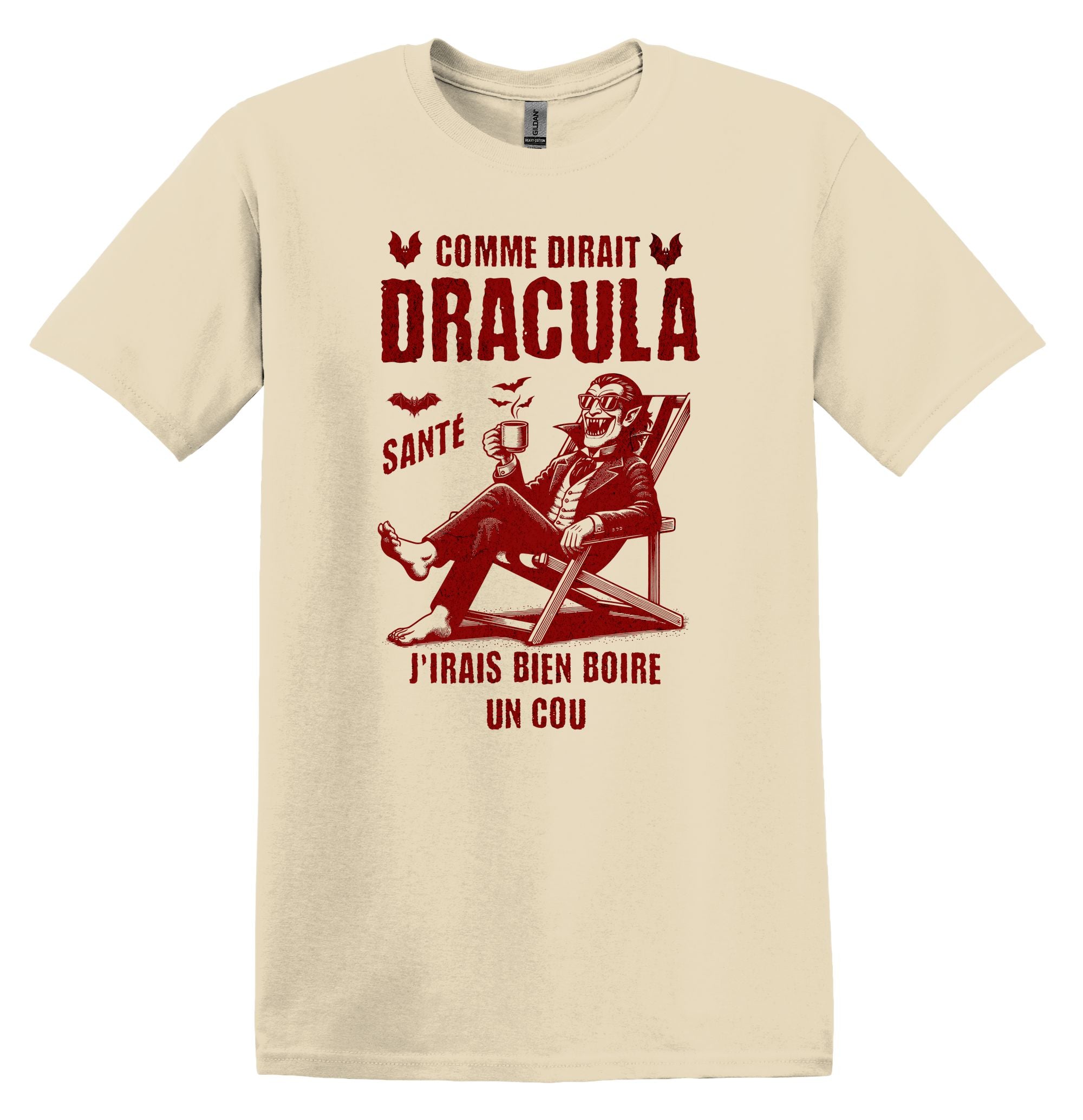 T-Shirt Comme dirait Dracula