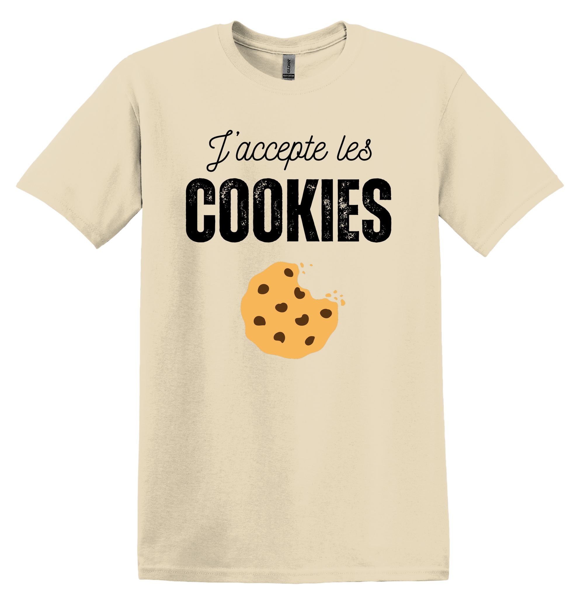 T-Shirt J'accepte les cookies