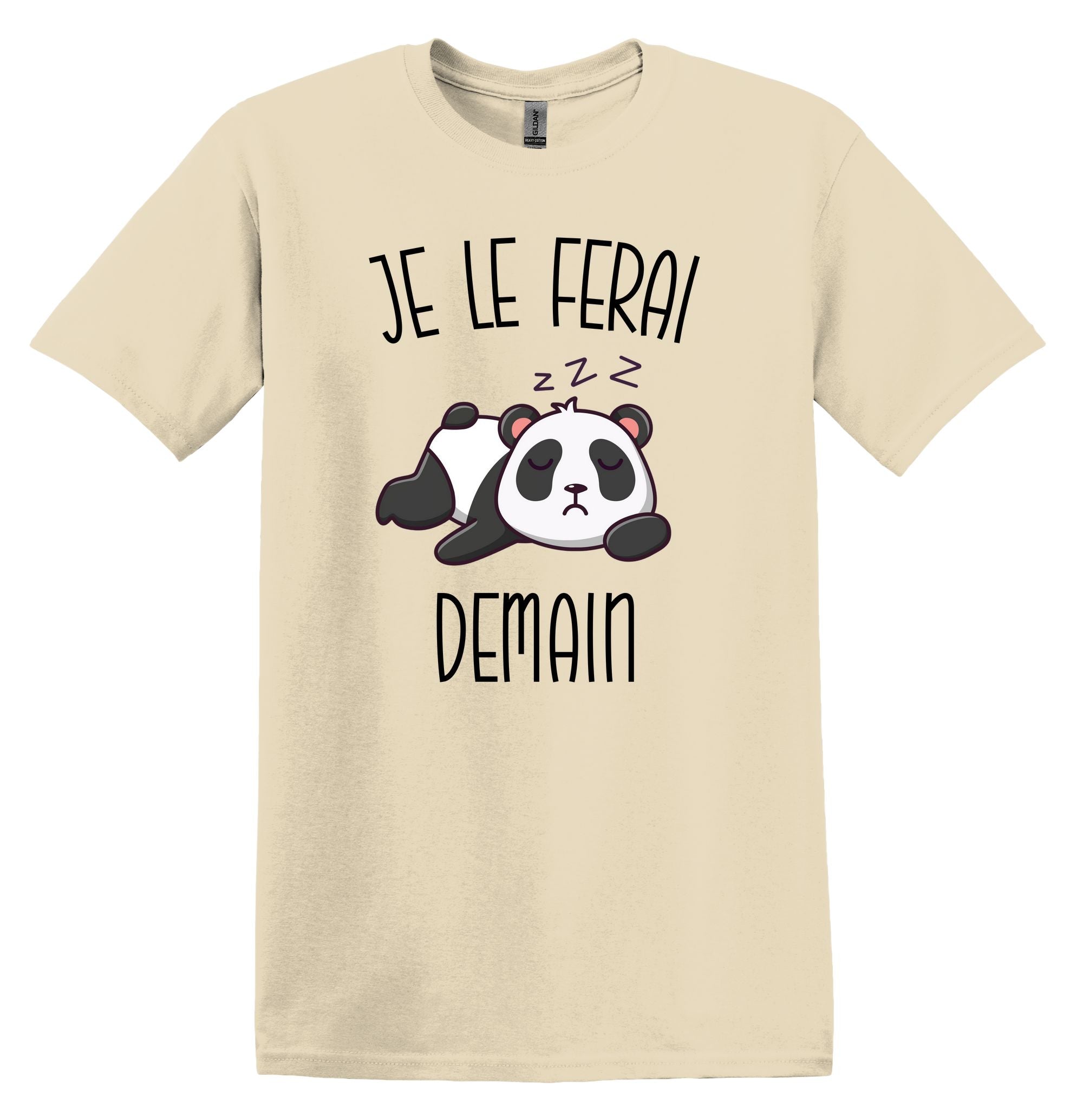 T-Shirt Je le ferai demain