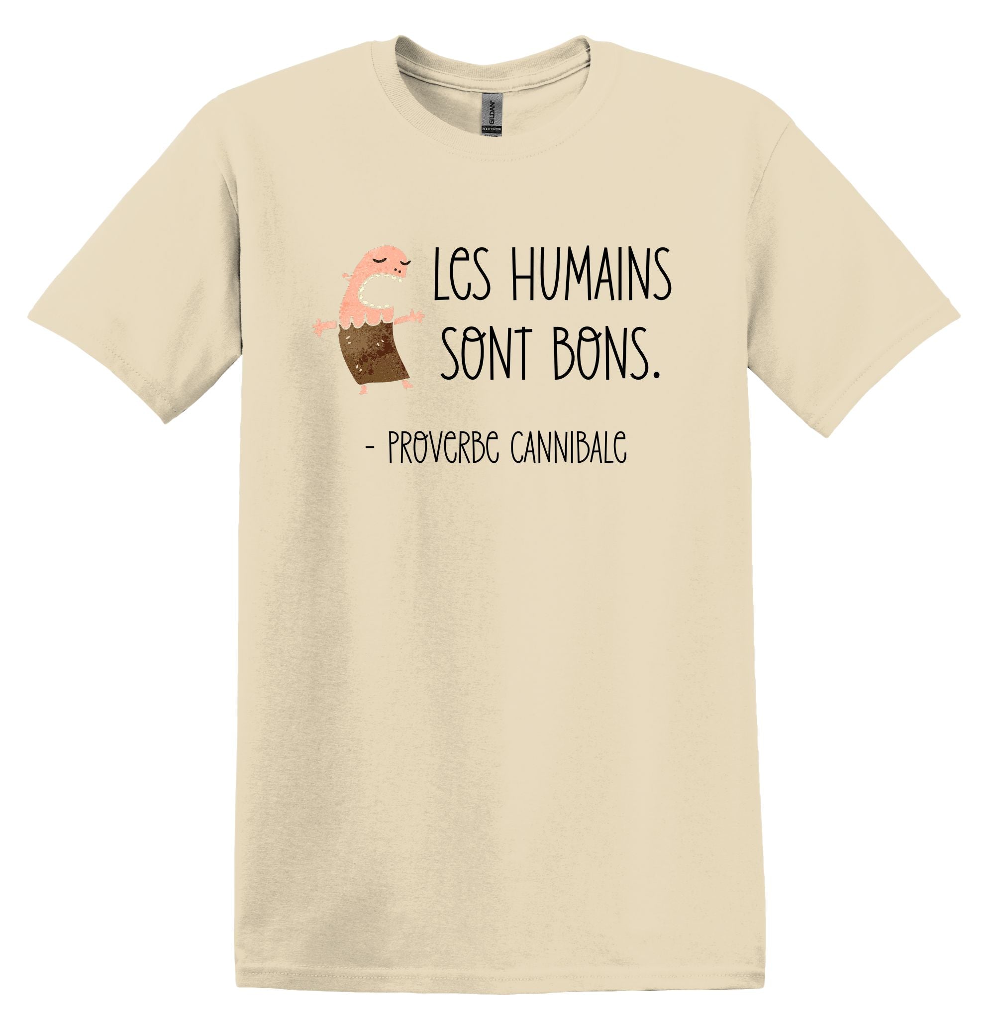 T-Shirt Les humains sont bons